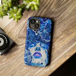 Phone Case, underwater design, Artistic design, Tough Case, Colorful whimsical water fantasy design, iPhone 15, 14, 13, 12, 11, Samsung, Pixel