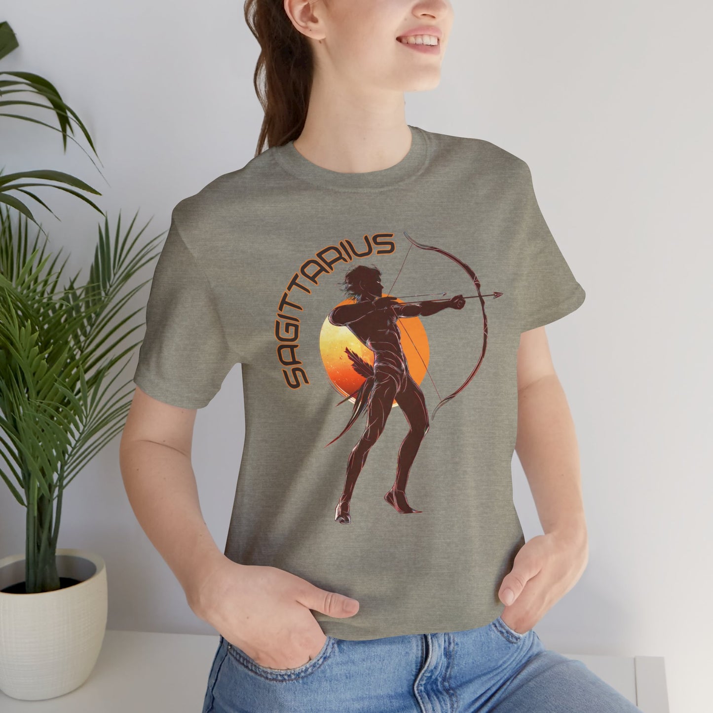 Sagittarius Unisex Jersey Short Sleeve Tee