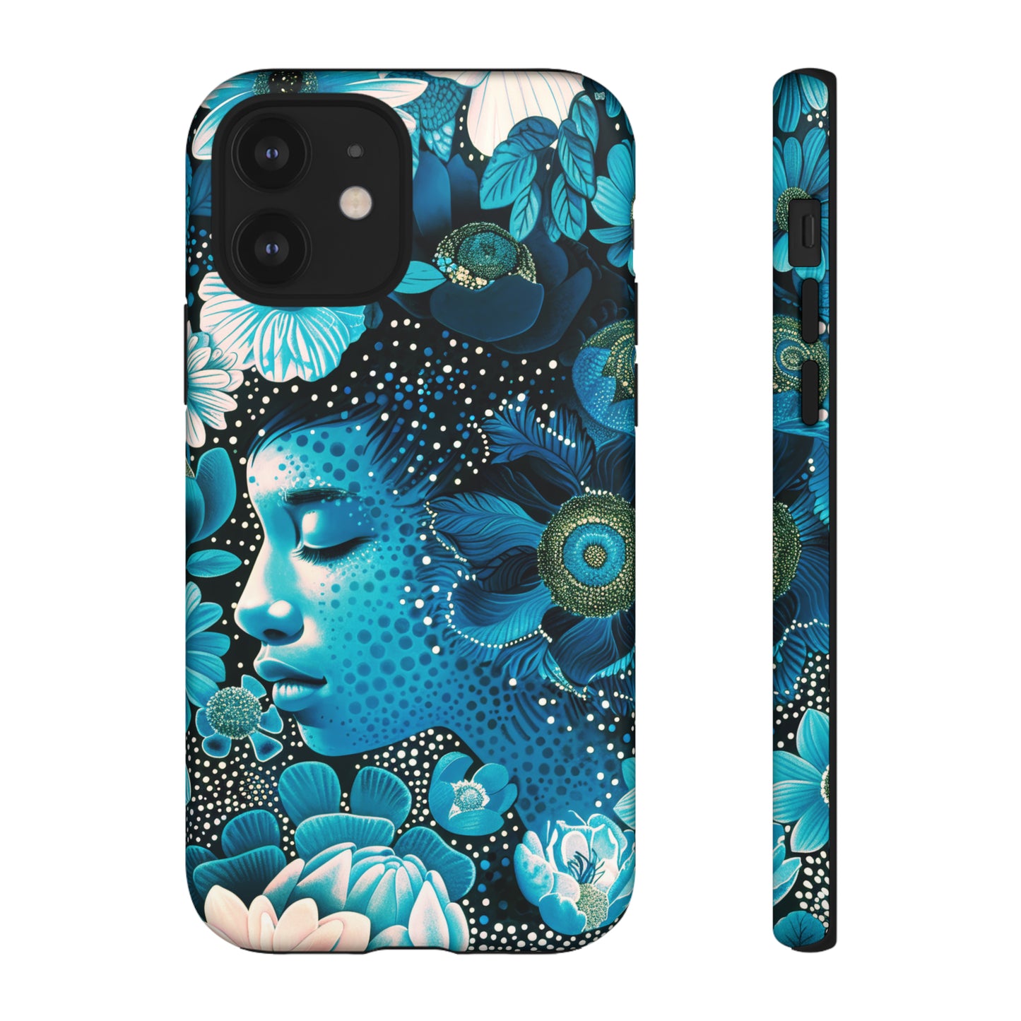 Girl in blue Tough Cases