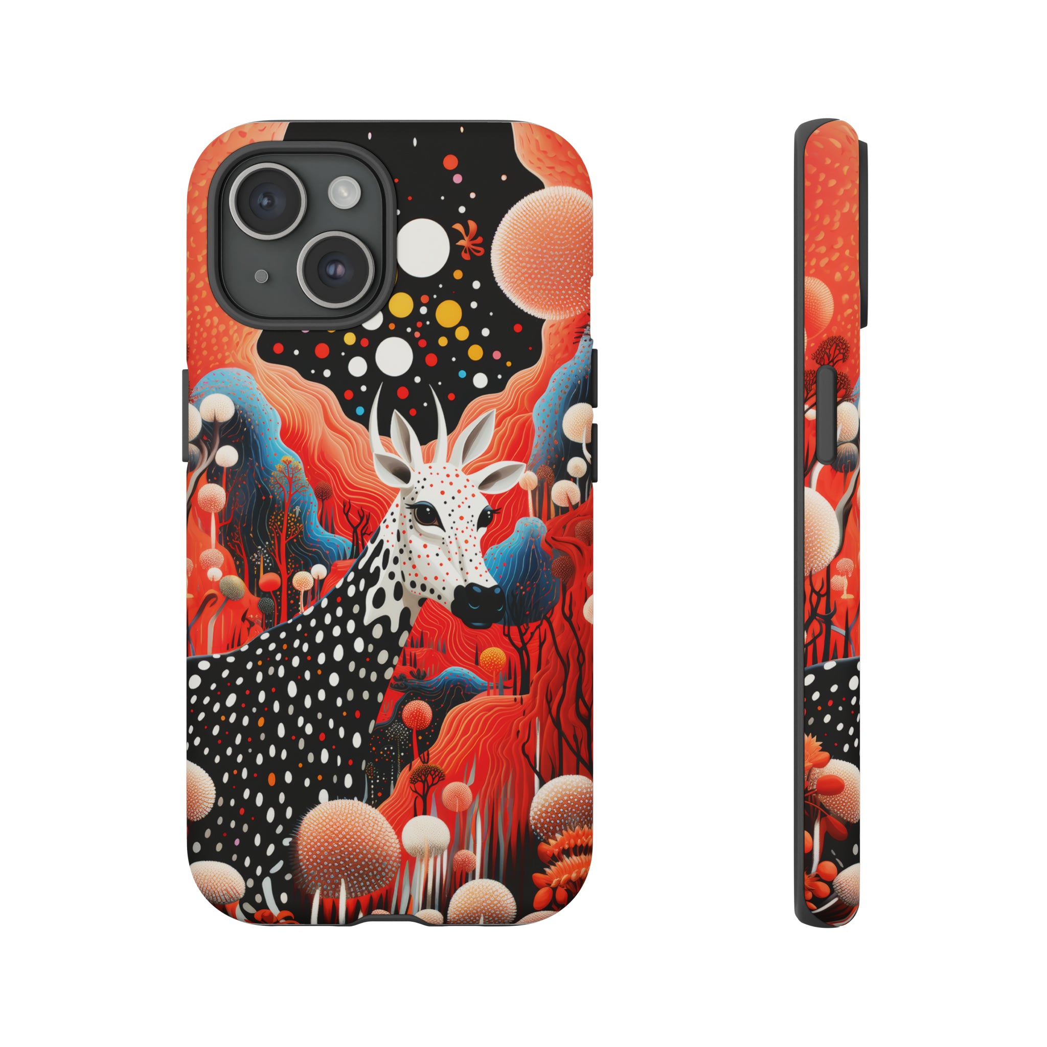 Spotted Elk in the rainbow forest Tough Cases