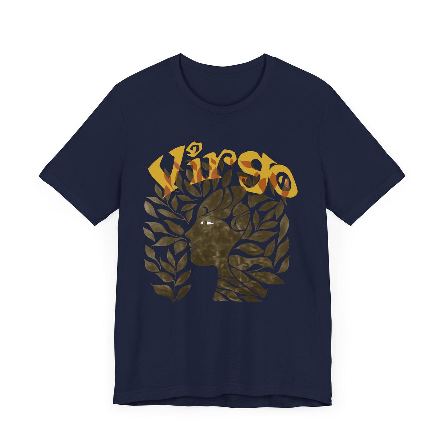 Virgo bronze graphic Unisex Jersey Short Sleeve Tee