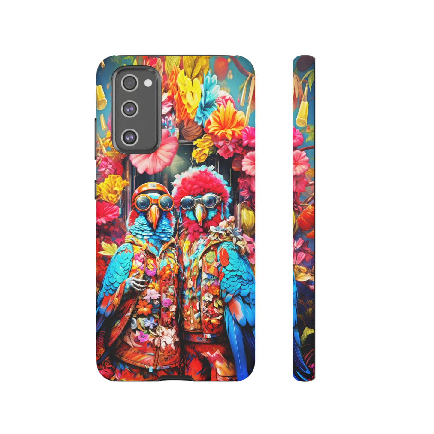 Two hipster parrots Tough Cases