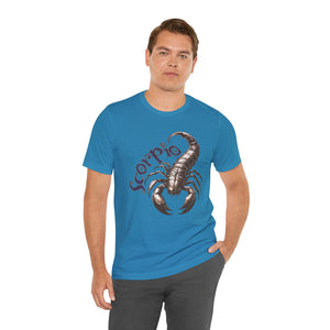 Scorpio Bronze graphic Unisex Jersey Short Sleeve Tee