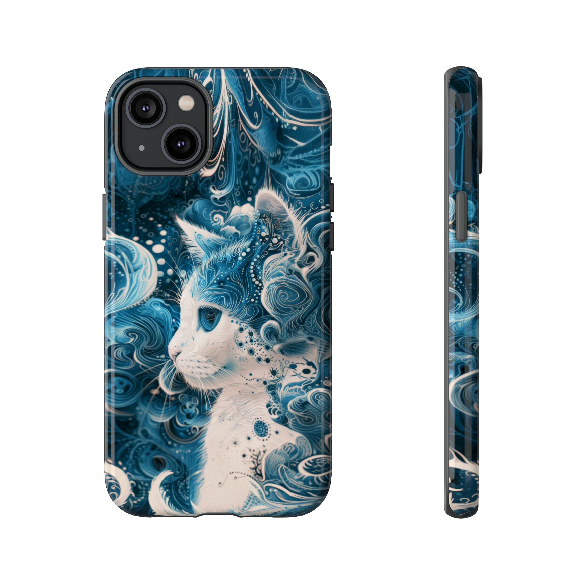 Aqua cat Tough Cases