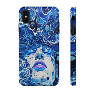 Phone Case, underwater design, Artistic design, Tough Case, Colorful whimsical water fantasy design, iPhone 15, 14, 13, 12, 11, Samsung, Pixel