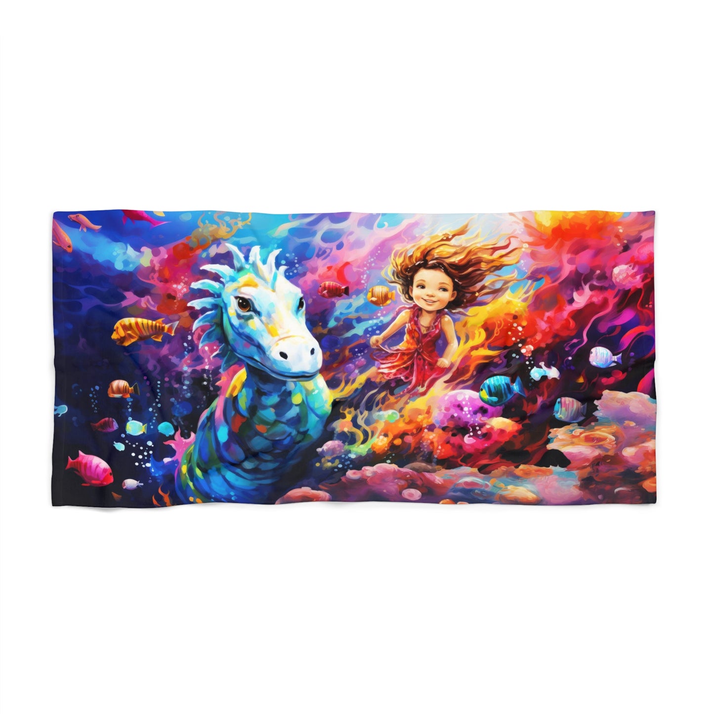 Aqua Wonders Beach Towel