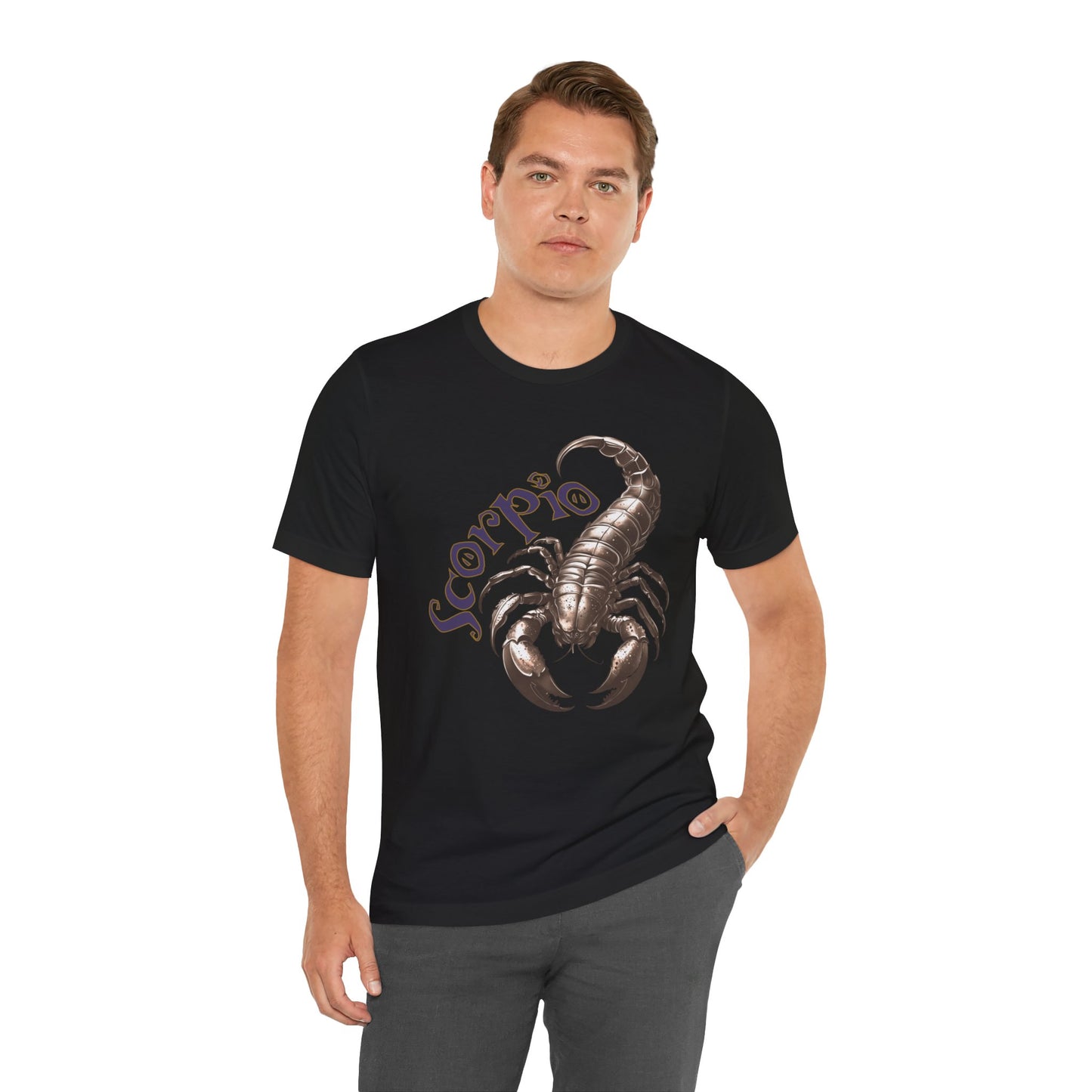 Scorpio Bronze graphic Unisex Jersey Short Sleeve Tee