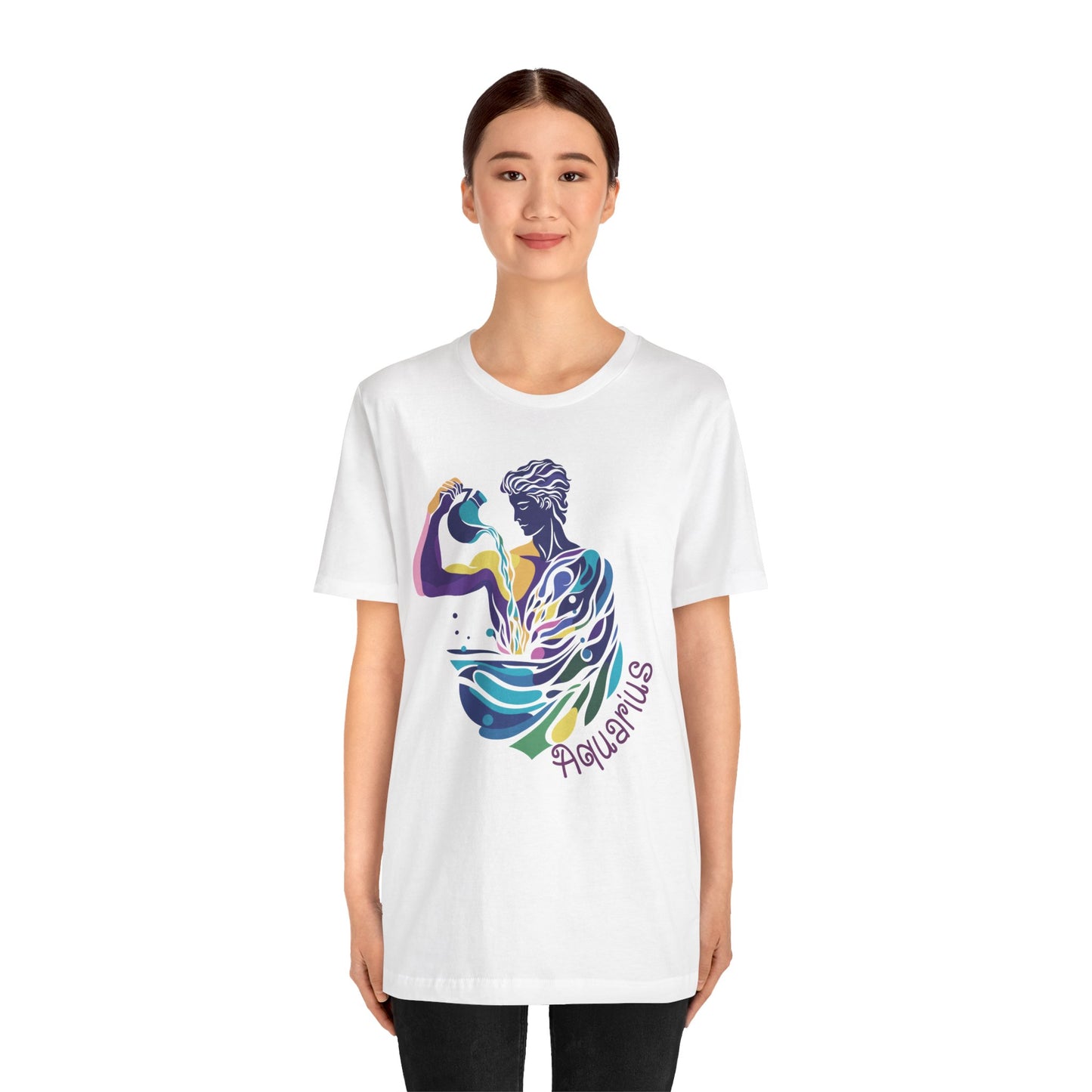 Aquarius Unisex Jersey Short Sleeve Tee