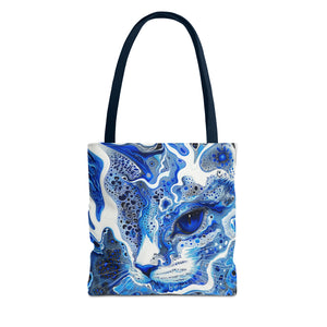 Abstract cat Tote Bag