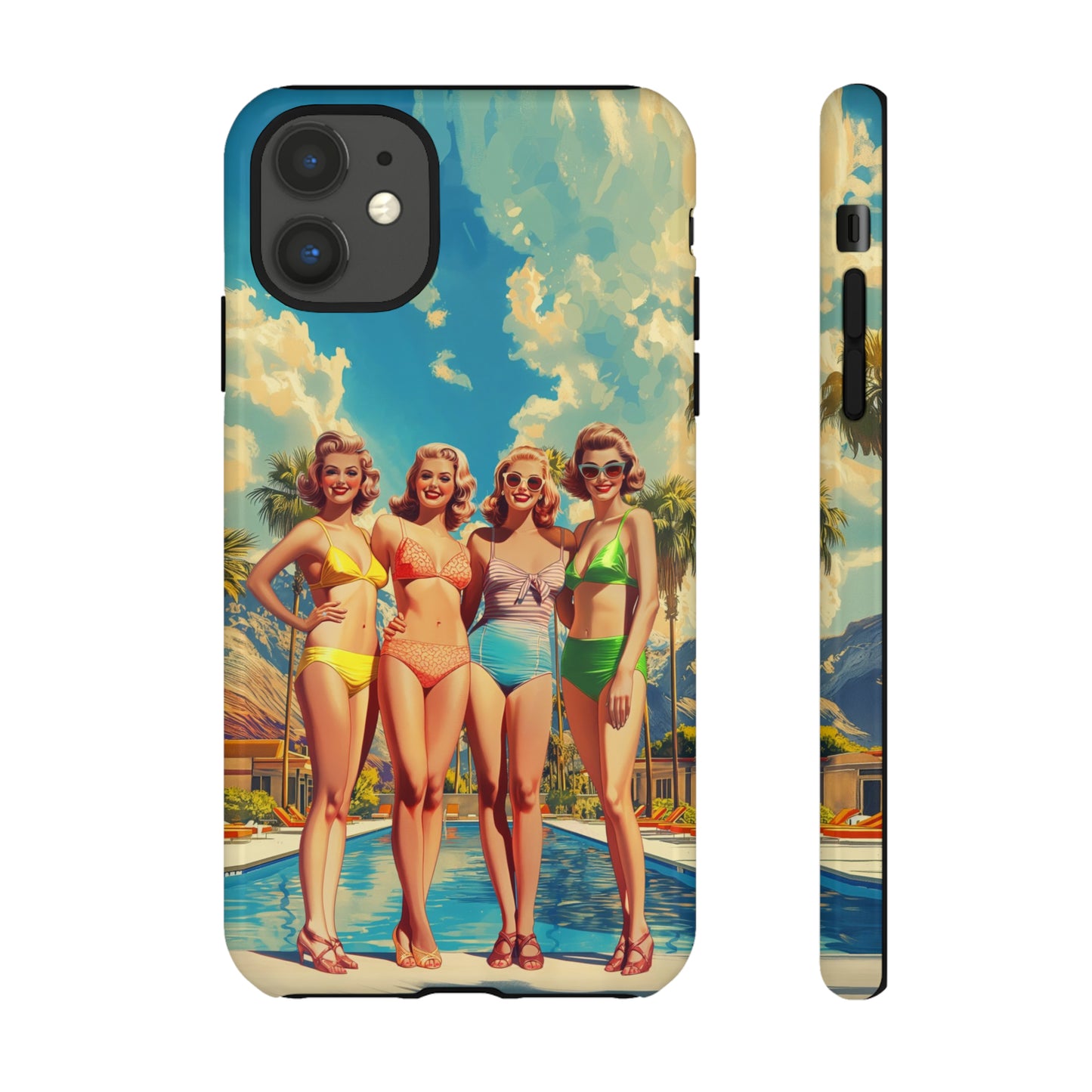 Girls by the pool Tough Cases