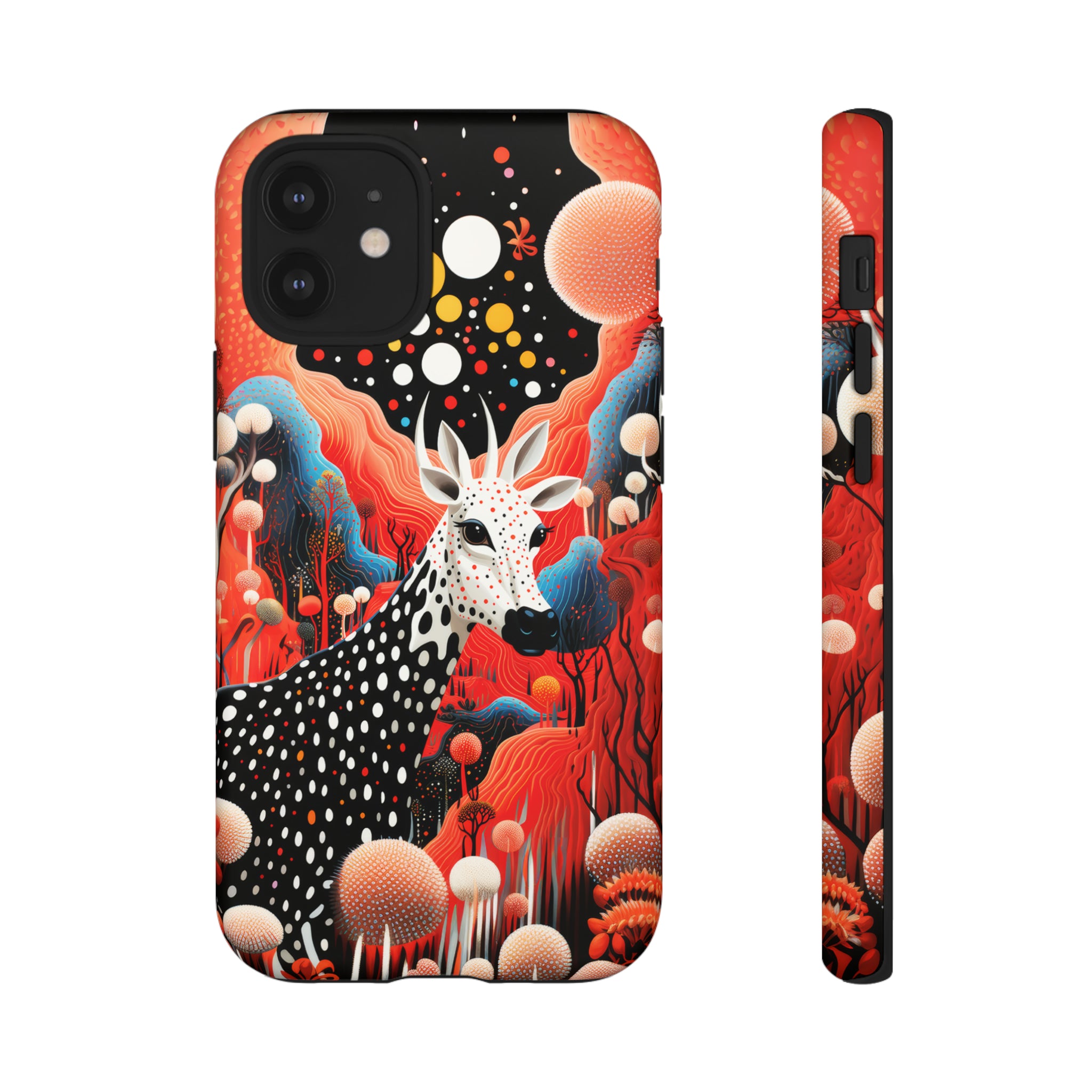 Spotted Elk in the rainbow forest Tough Cases