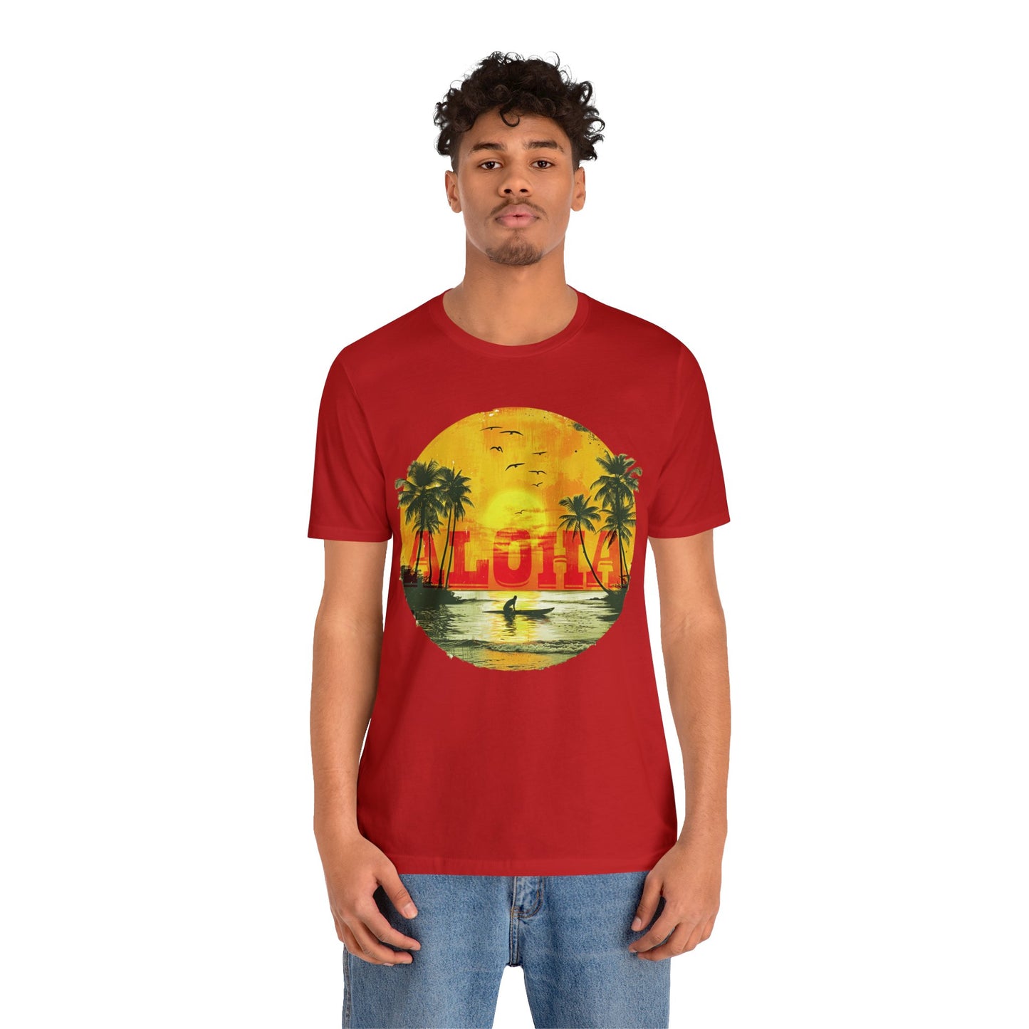 Aloha sunset Unisex Jersey Short Sleeve Tee