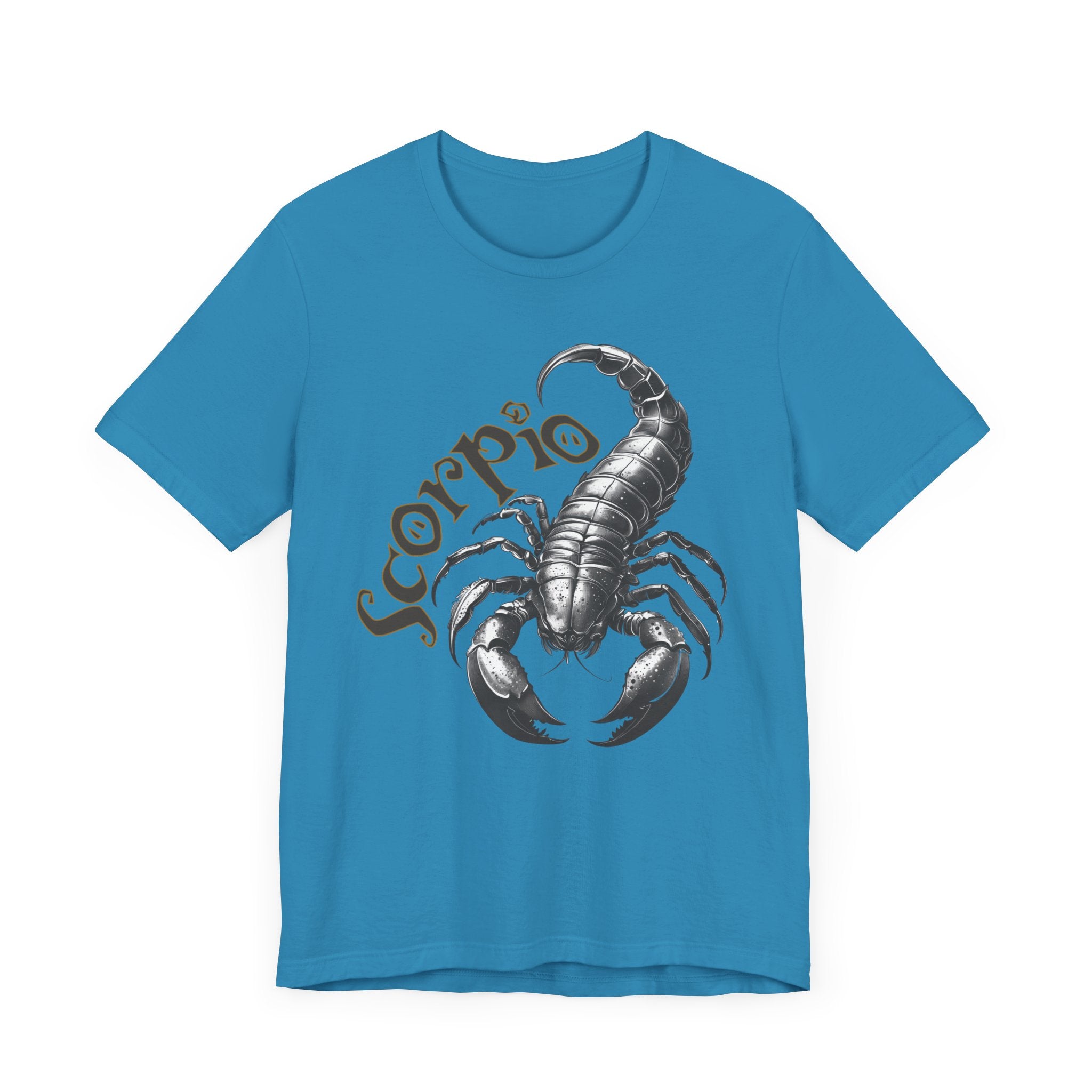 Scorpio Black & white Unisex Jersey Short Sleeve Tee