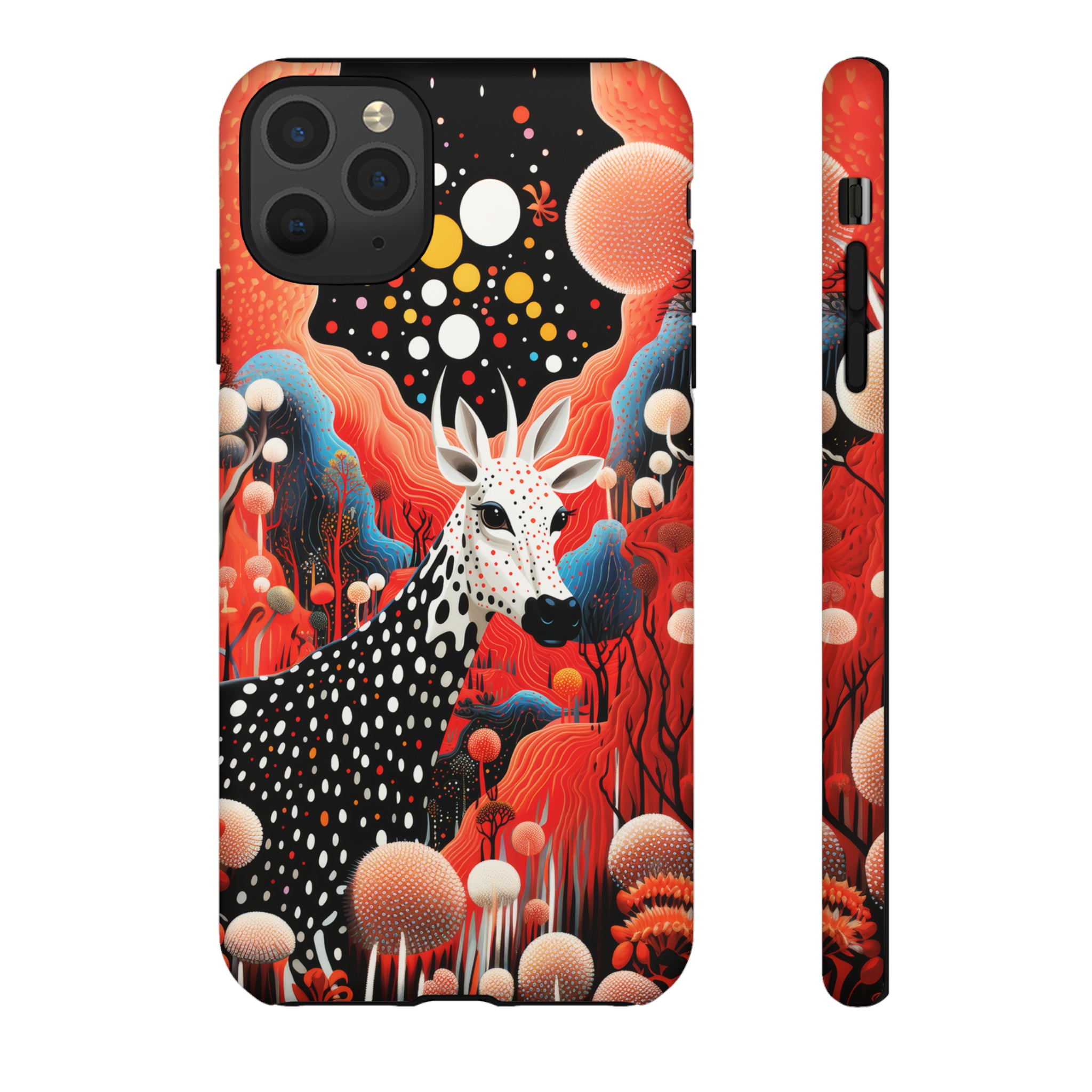Spotted Elk in the rainbow forest Tough Cases