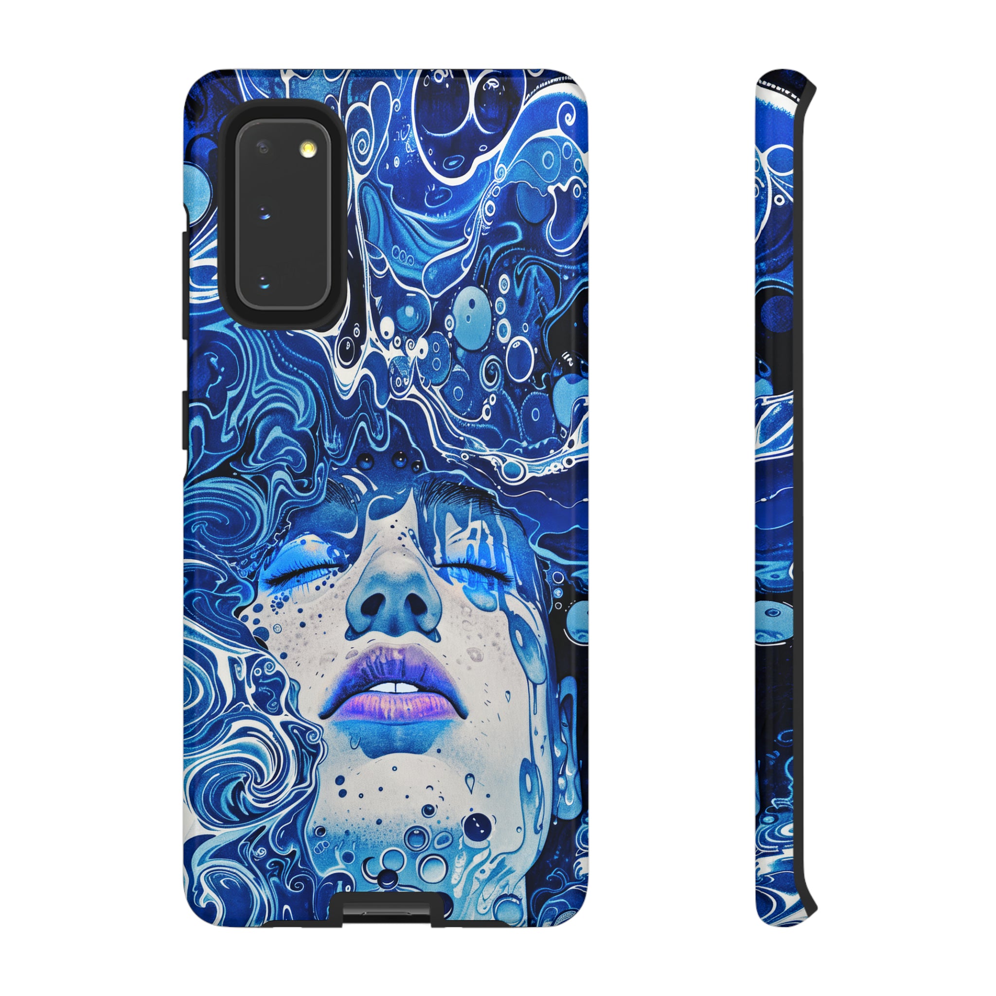 Phone Case, underwater design, Artistic design, Tough Case, Colorful whimsical water fantasy design, iPhone 15, 14, 13, 12, 11, Samsung, Pixel