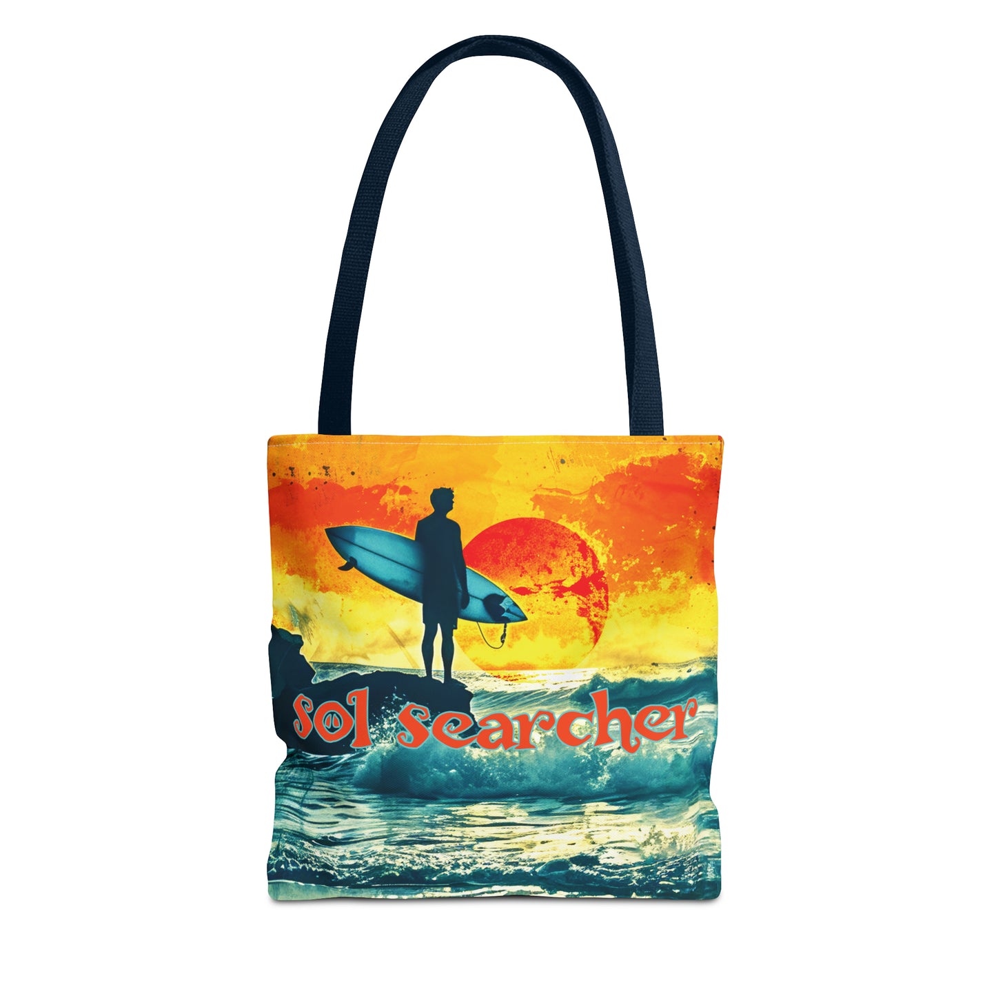 Sol Searcher sunset Tote Bag (AOP)