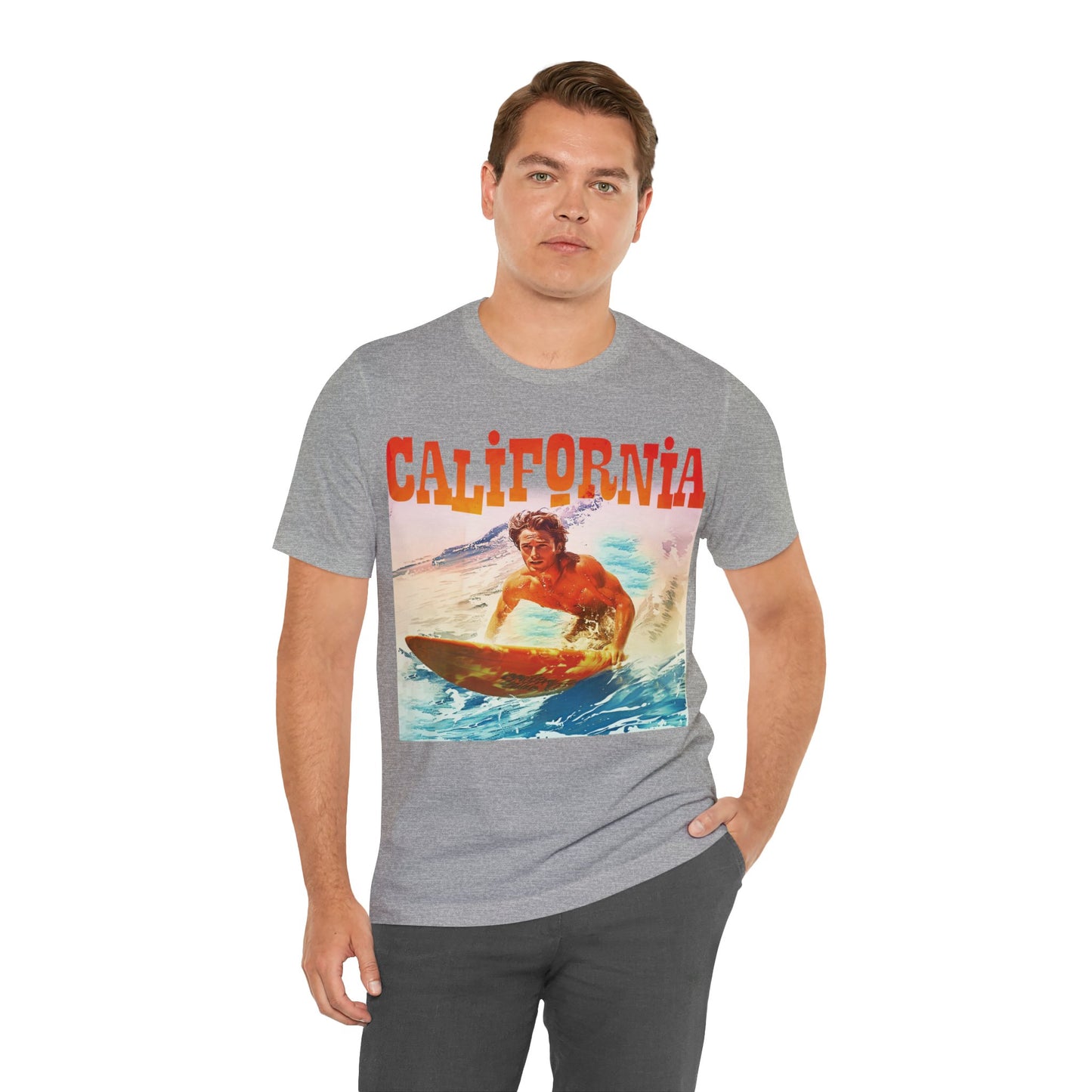 California surfer Unisex Jersey Short Sleeve Tee