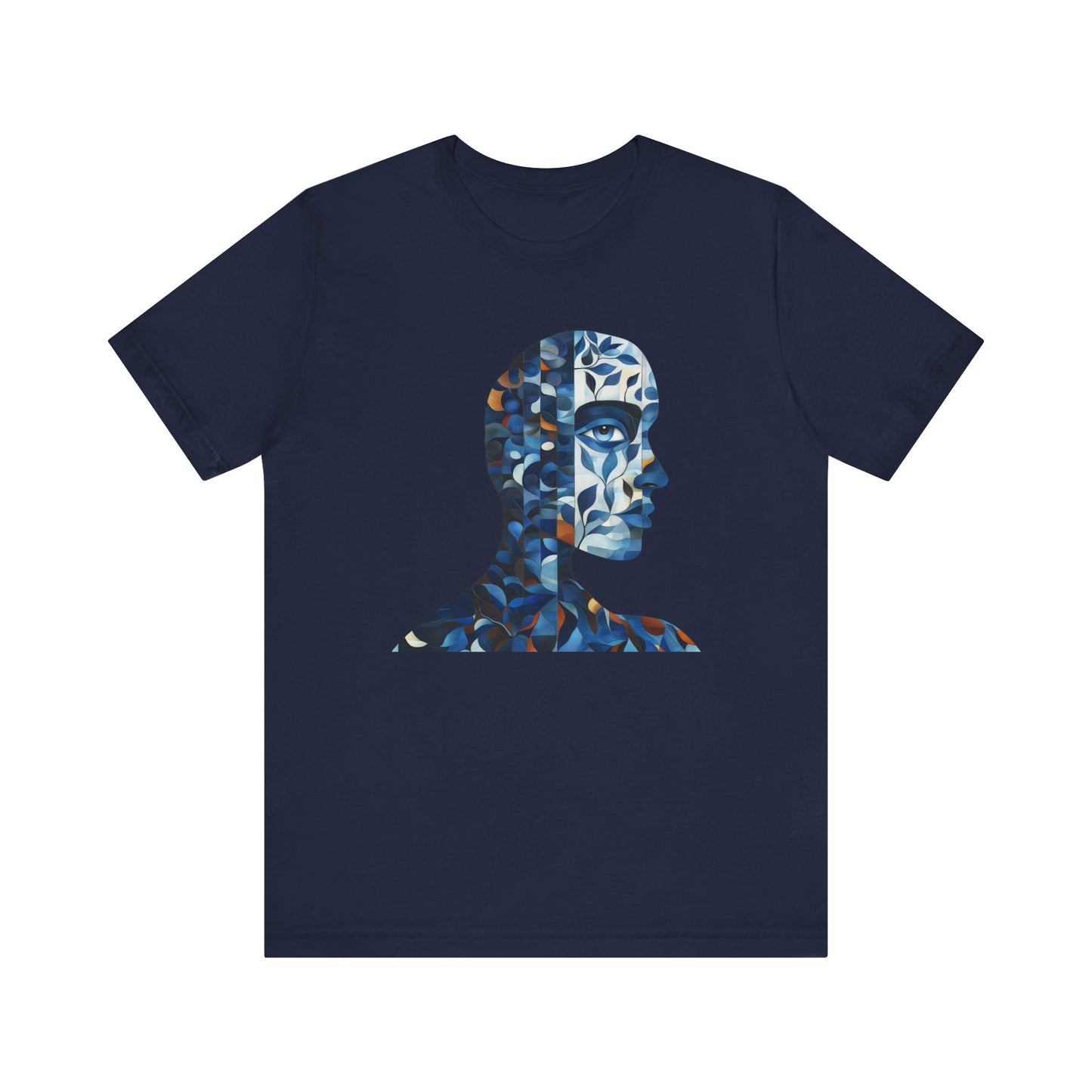Dreamy Profile Art Unisex Short Sleeve Tee
