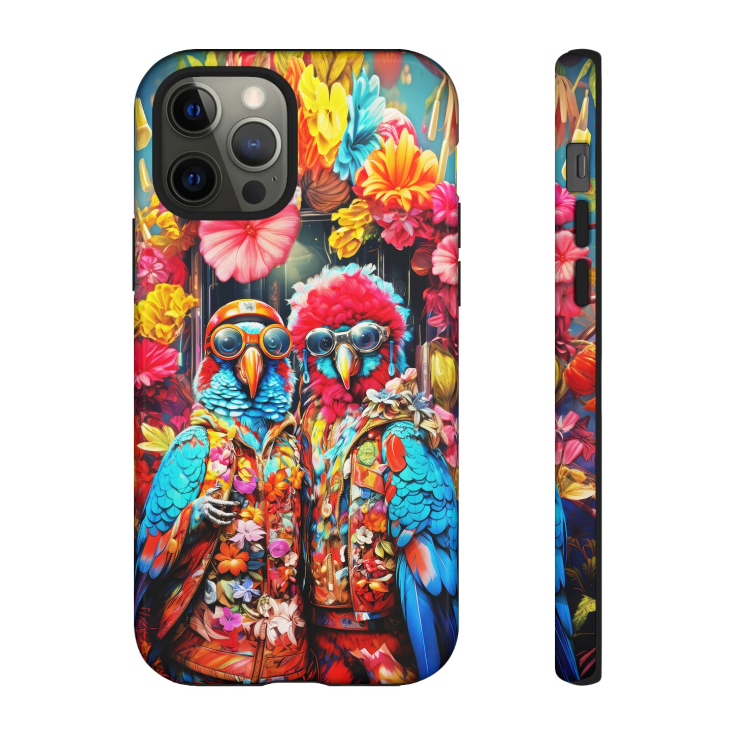 Two hipster parrots Tough Cases