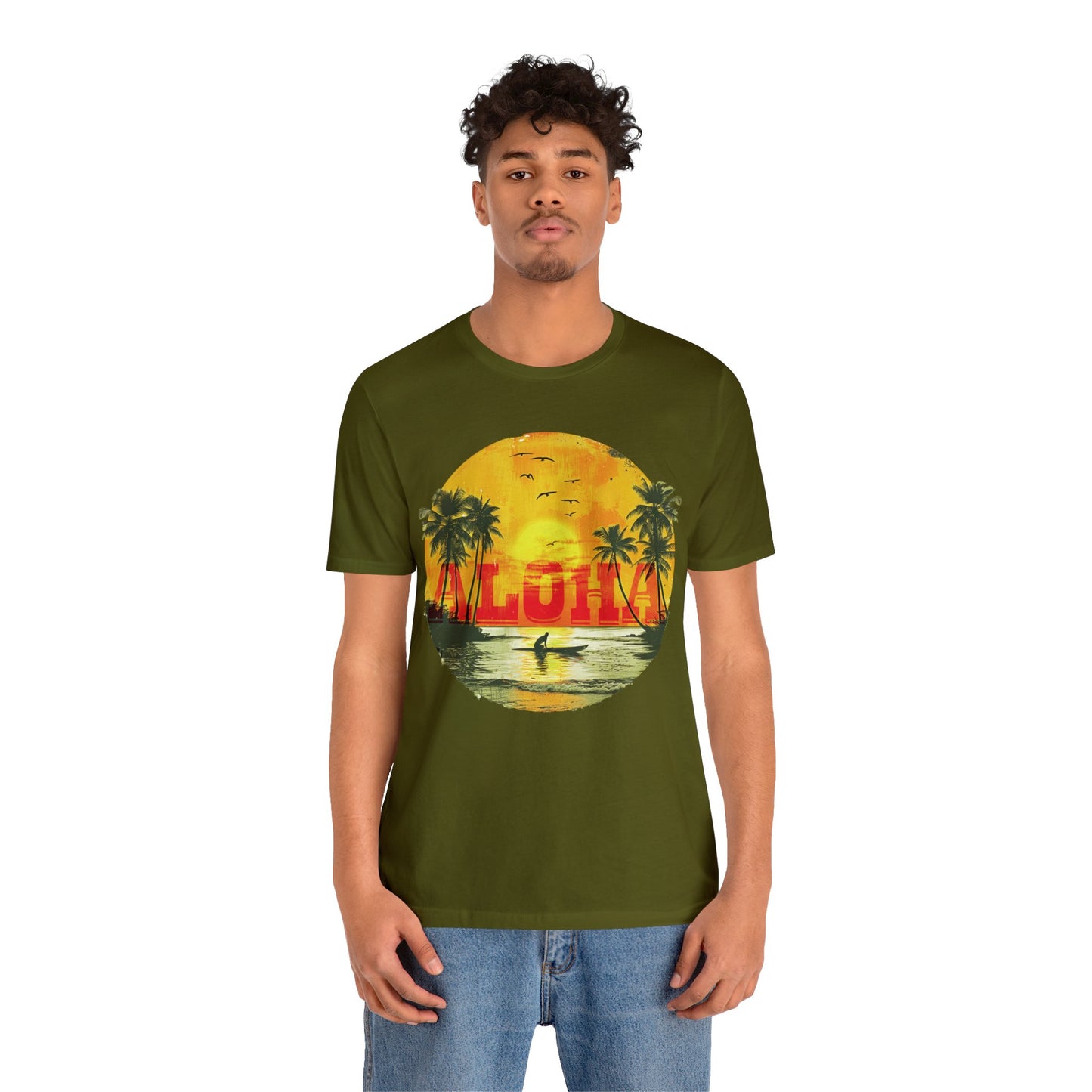 Aloha sunset Unisex Jersey Short Sleeve Tee