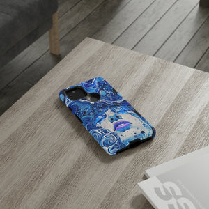 Phone Case, underwater design, Artistic design, Tough Case, Colorful whimsical water fantasy design, iPhone 15, 14, 13, 12, 11, Samsung, Pixel