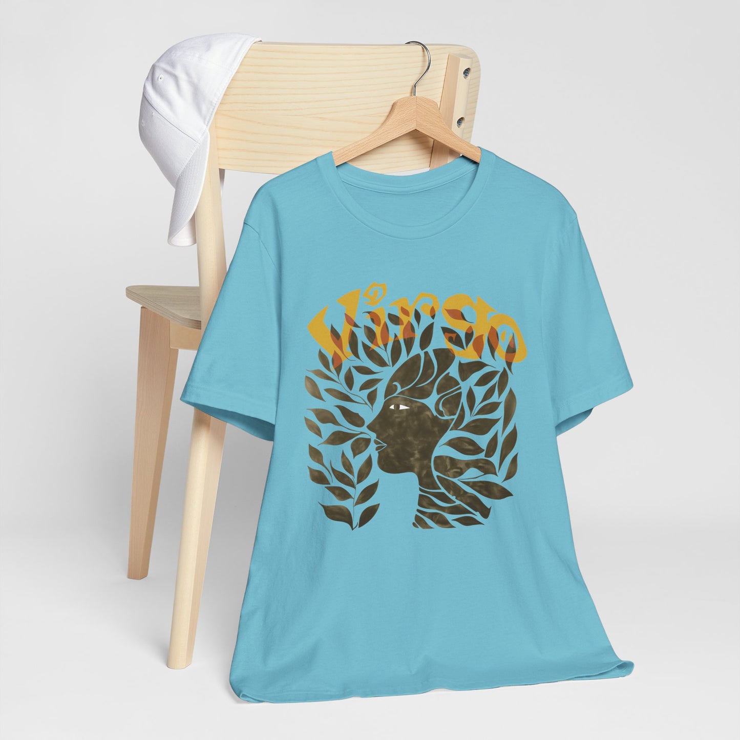 Virgo bronze graphic Unisex Jersey Short Sleeve Tee
