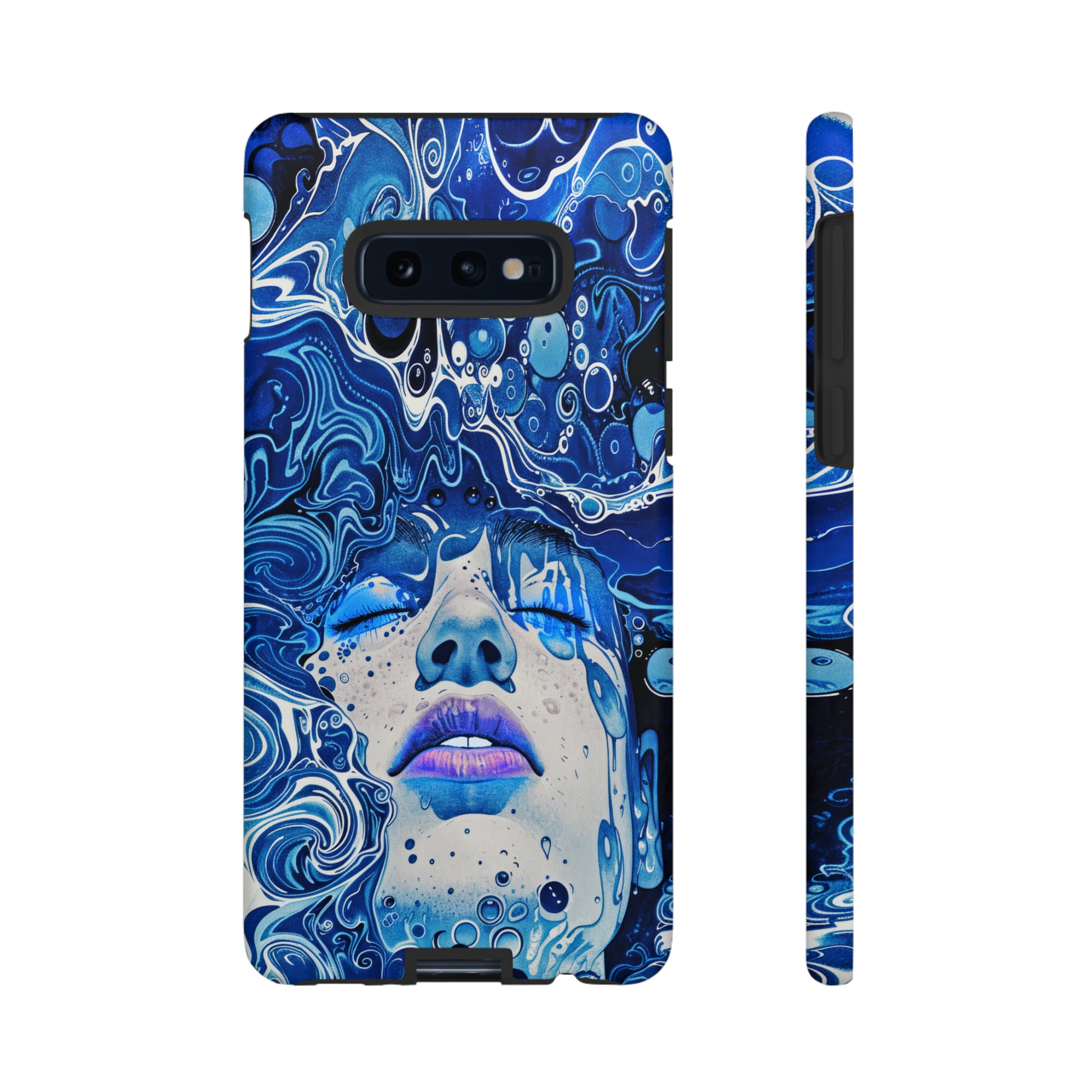 Phone Case, underwater design, Artistic design, Tough Case, Colorful whimsical water fantasy design, iPhone 15, 14, 13, 12, 11, Samsung, Pixel