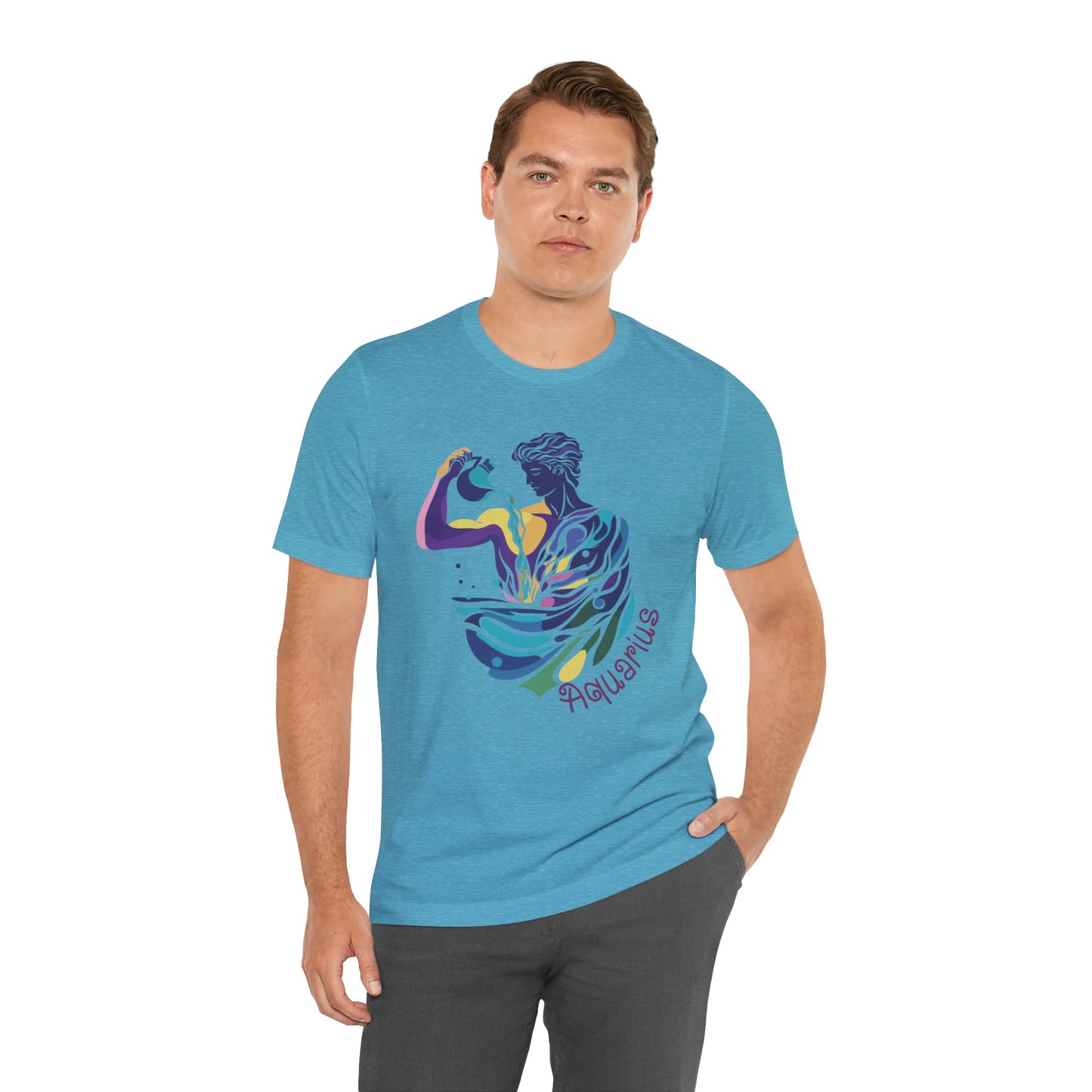 Aquarius Unisex Jersey Short Sleeve Tee