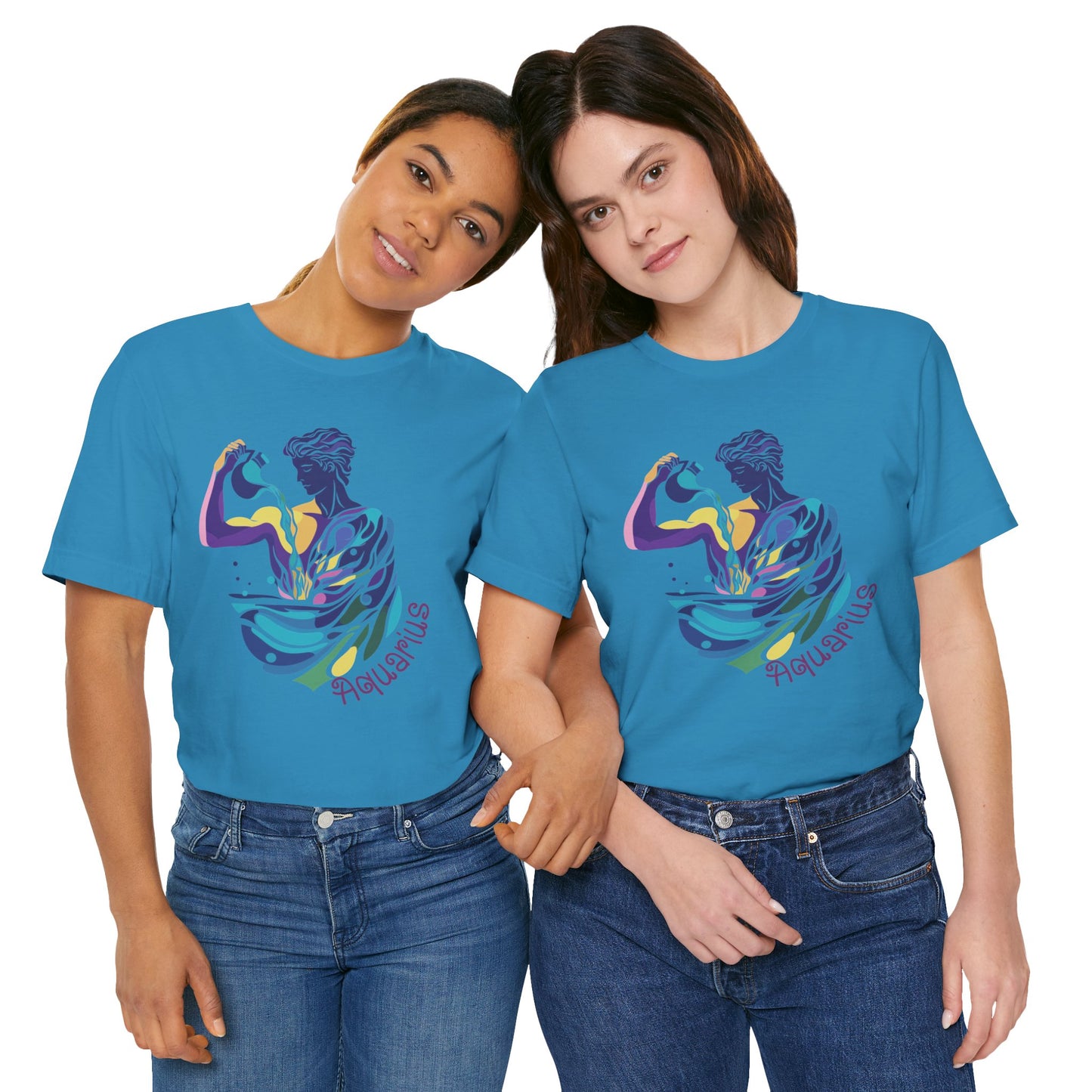 Aquarius Unisex Jersey Short Sleeve Tee