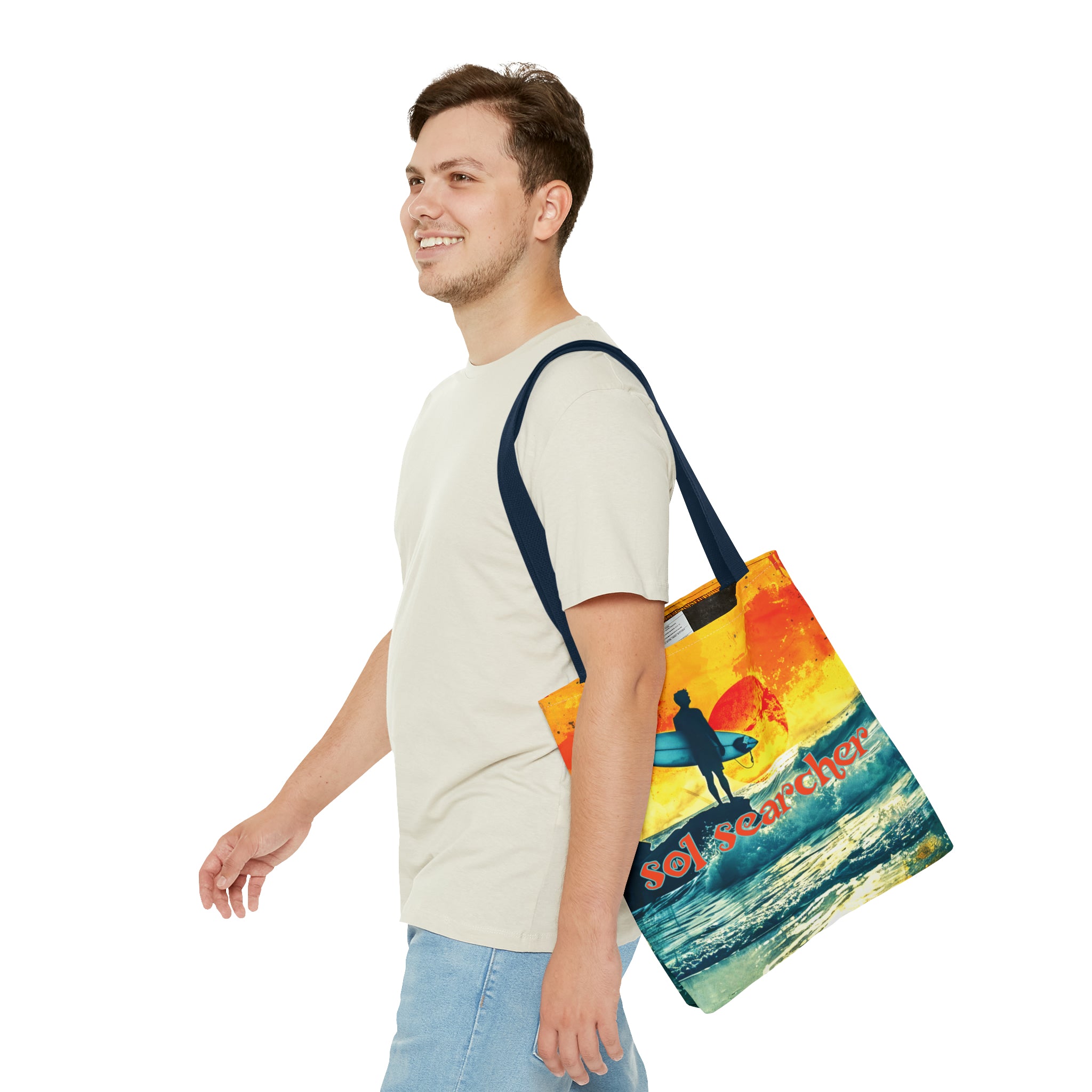 Sol Searcher sunset Tote Bag (AOP)