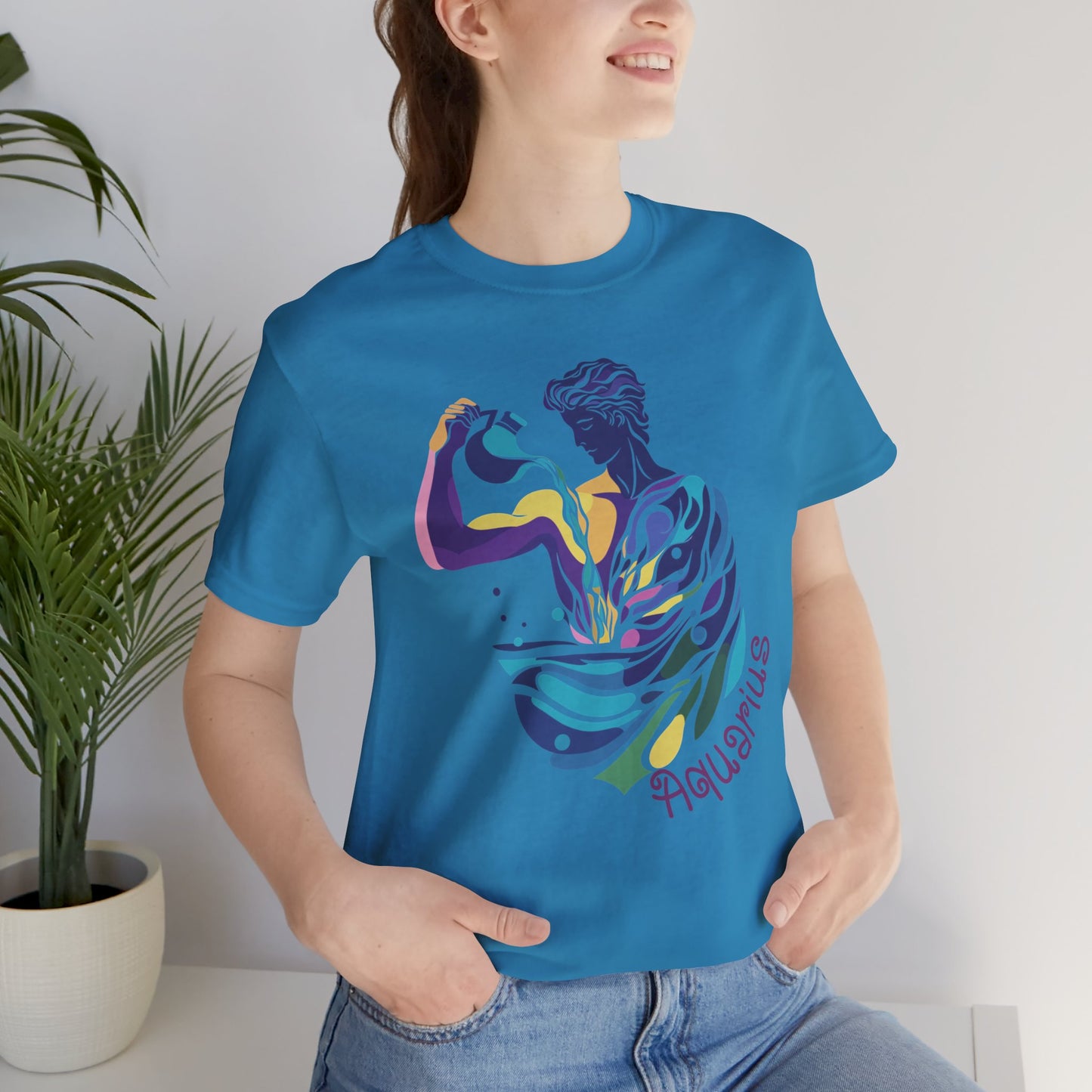 Aquarius Unisex Jersey Short Sleeve Tee