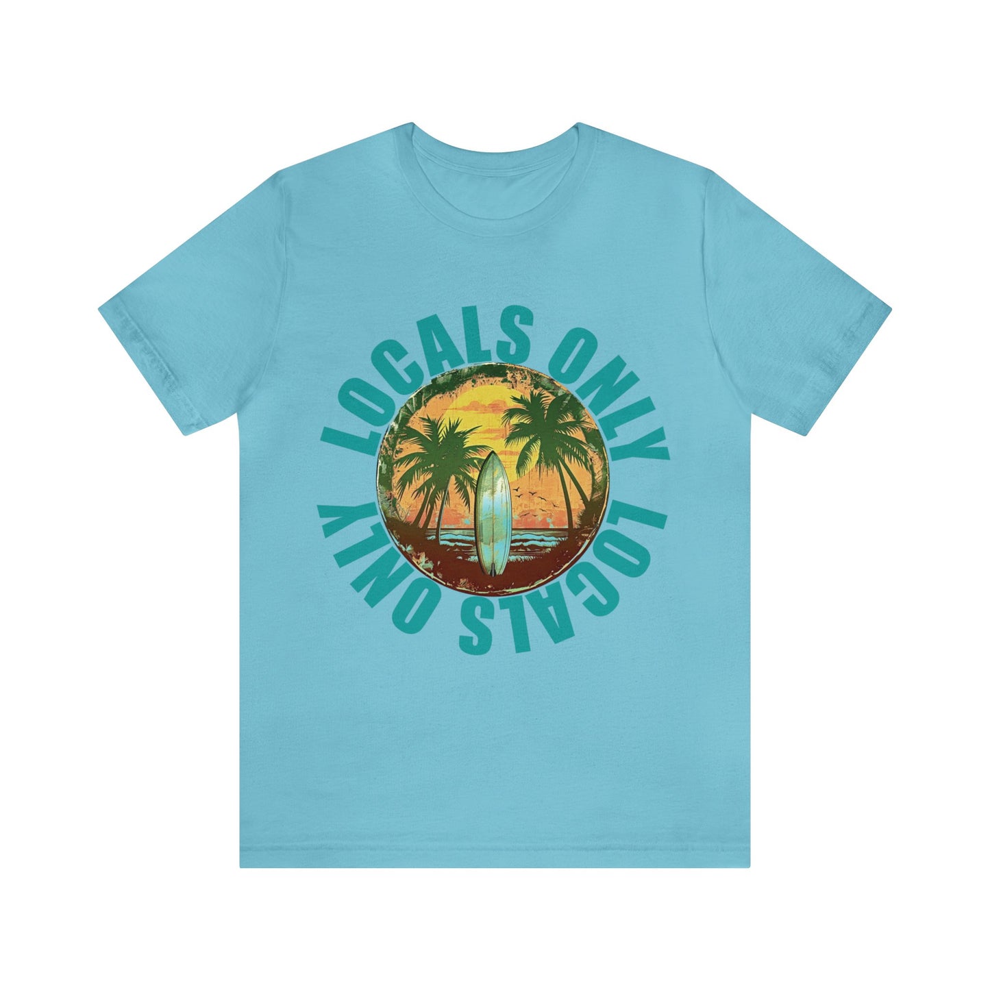 Locals Only stamp Unisex Jersey Short Sleeve Tee