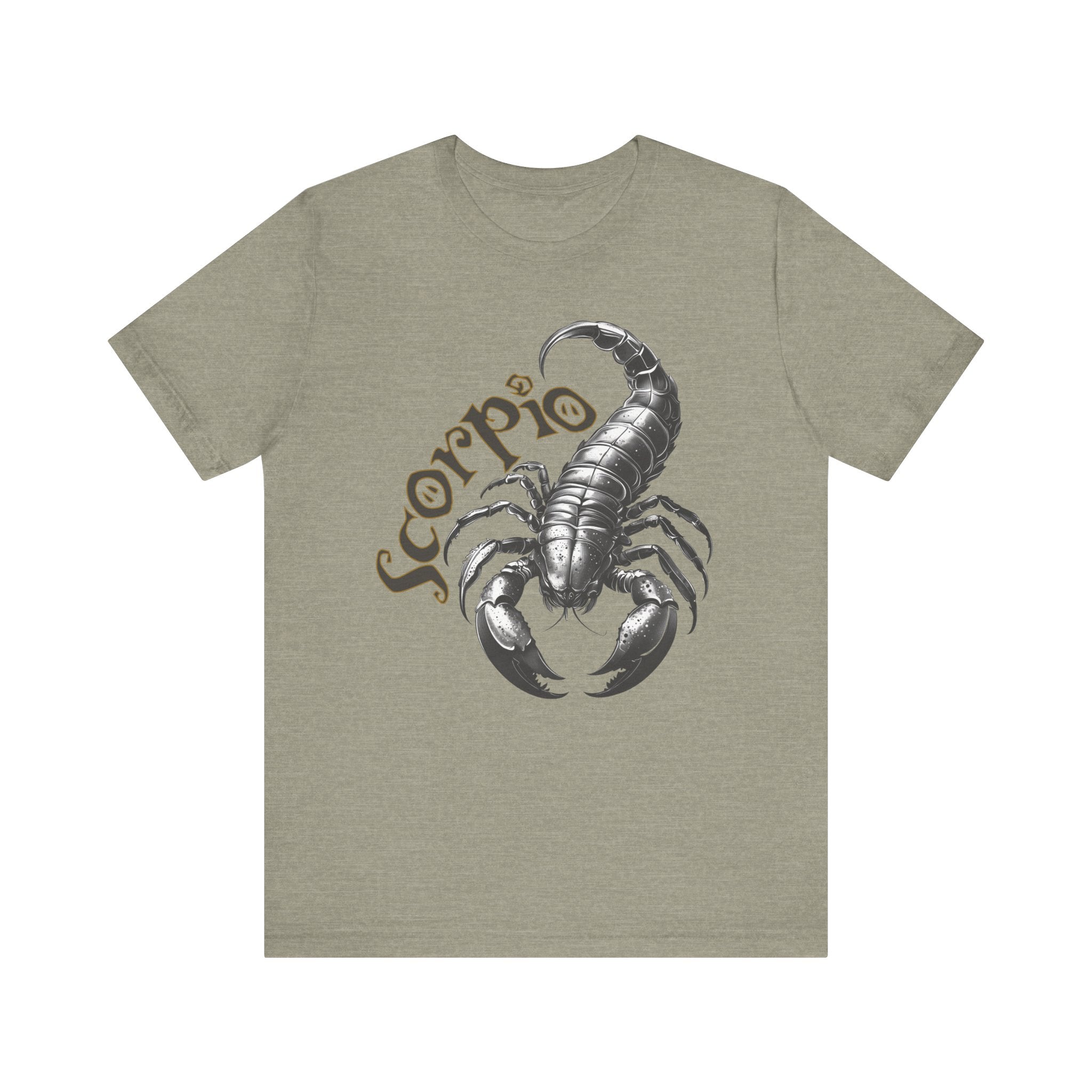 Scorpio Black & white Unisex Jersey Short Sleeve Tee