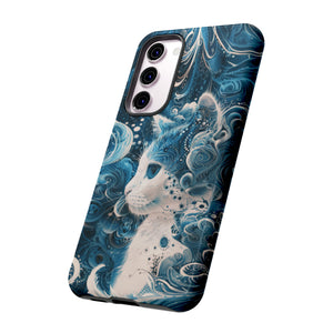 Aqua cat Tough Cases