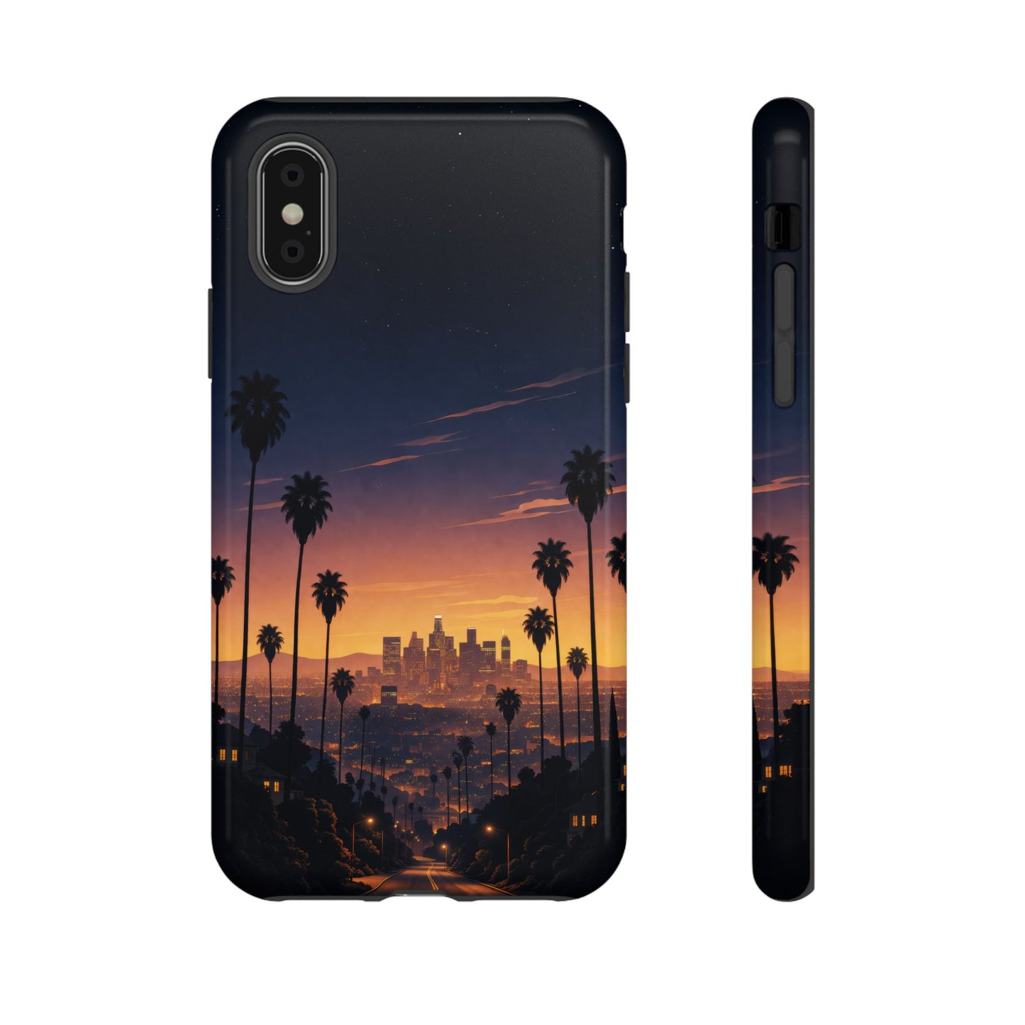 Los Angeles at Sunset Phone Case — Los Angeles Skyline Protective Case