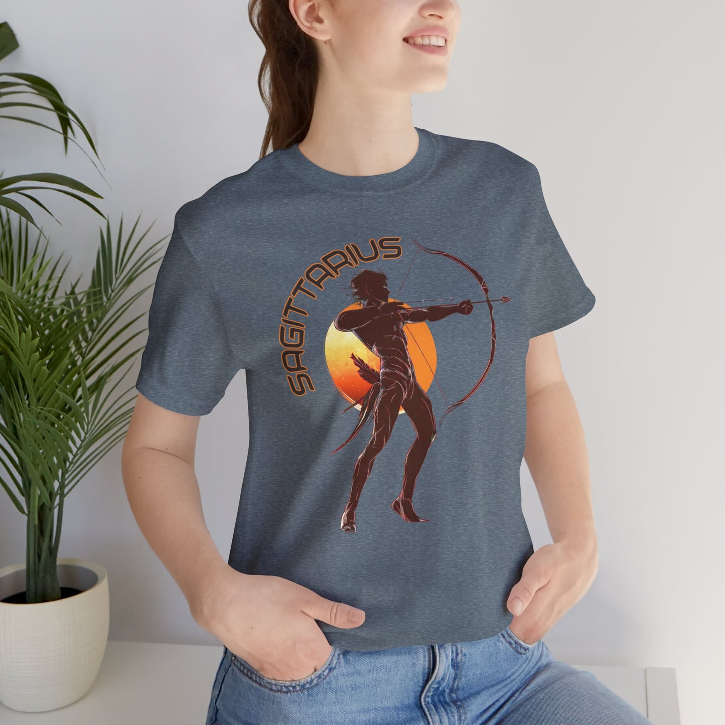 Sagittarius Unisex Jersey Short Sleeve Tee