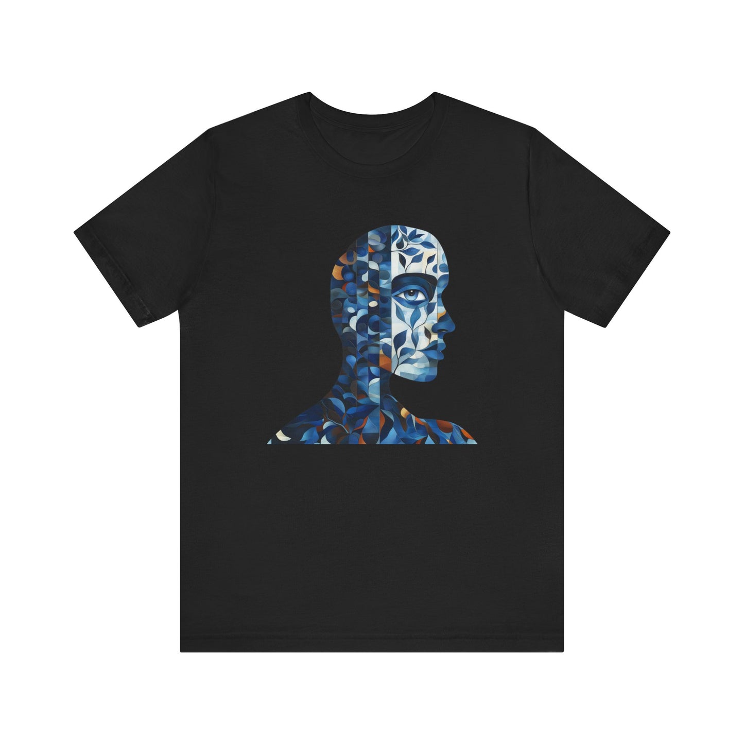 Dreamy Profile Art Unisex Short Sleeve Tee