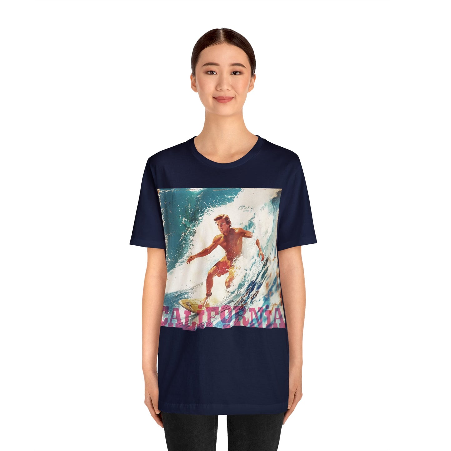 Ride the wave California Unisex Jersey Short Sleeve Tee