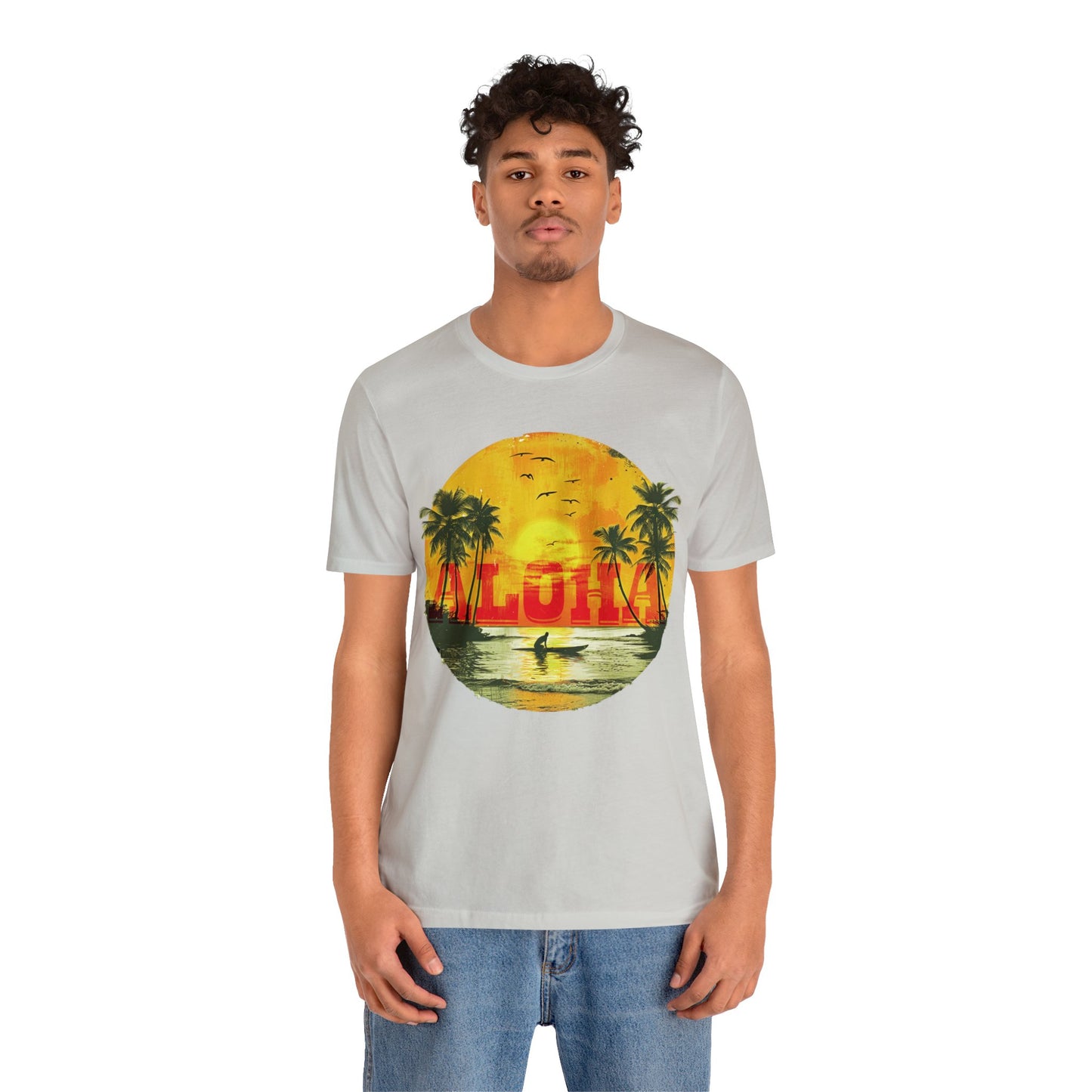 Aloha sunset Unisex Jersey Short Sleeve Tee