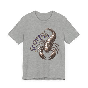 Scorpio Bronze graphic Unisex Jersey Short Sleeve Tee