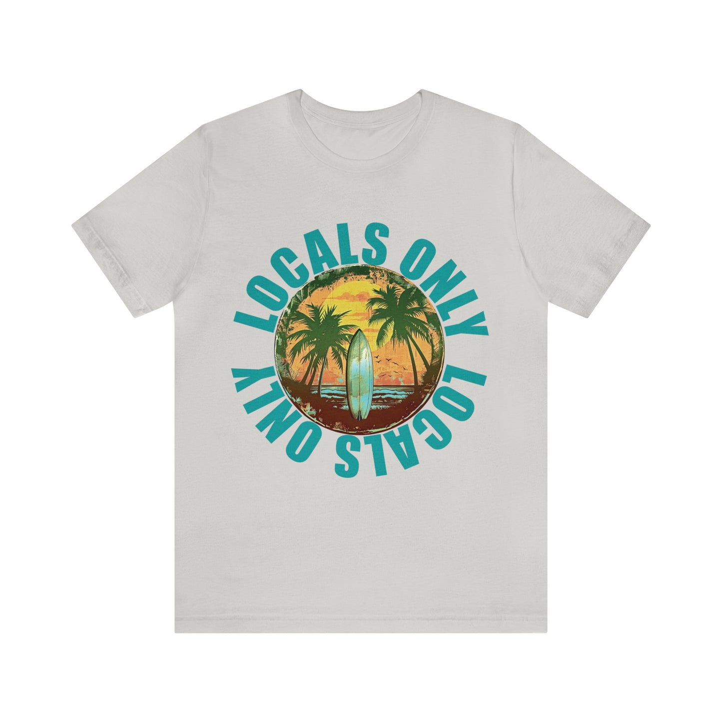 Locals Only stamp Unisex Jersey Short Sleeve Tee