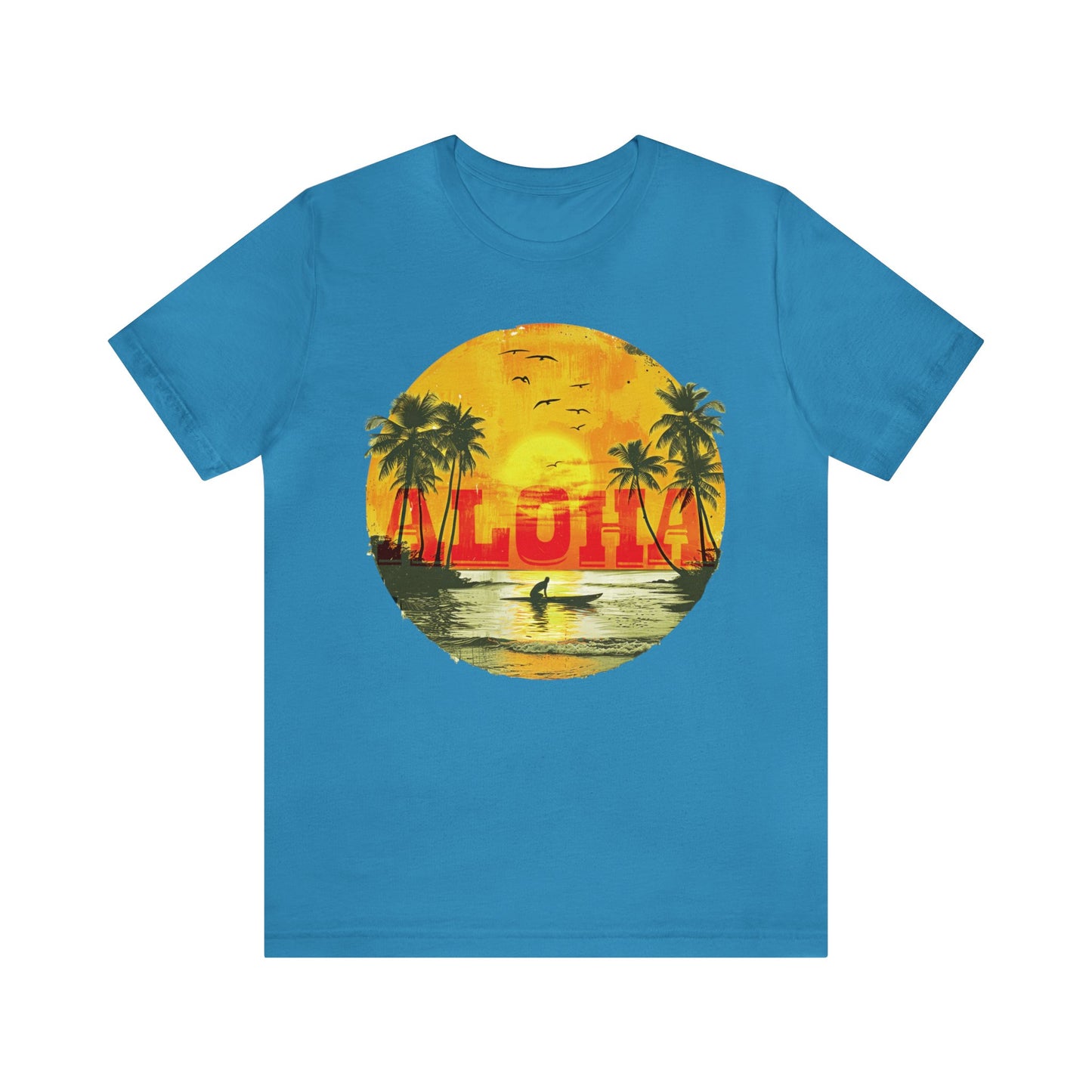 Aloha sunset Unisex Jersey Short Sleeve Tee