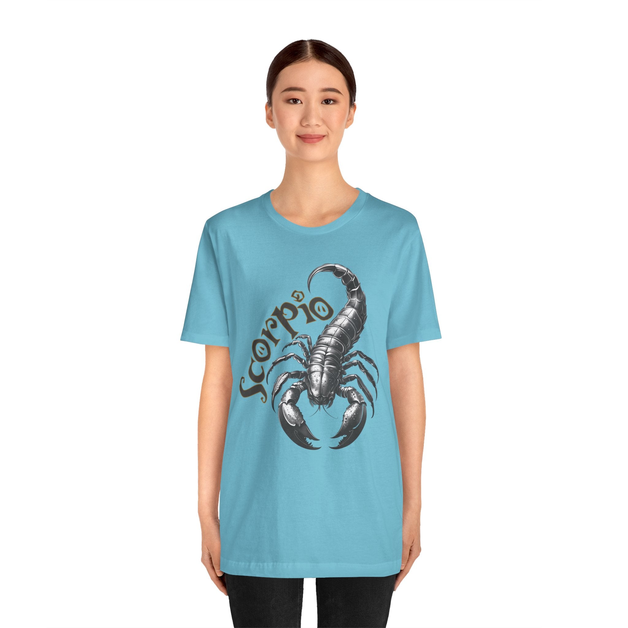 Scorpio Black & white Unisex Jersey Short Sleeve Tee