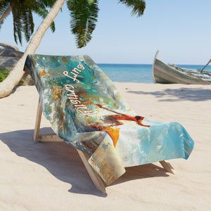 Surf Artistry Beach Towel 36" x 72"