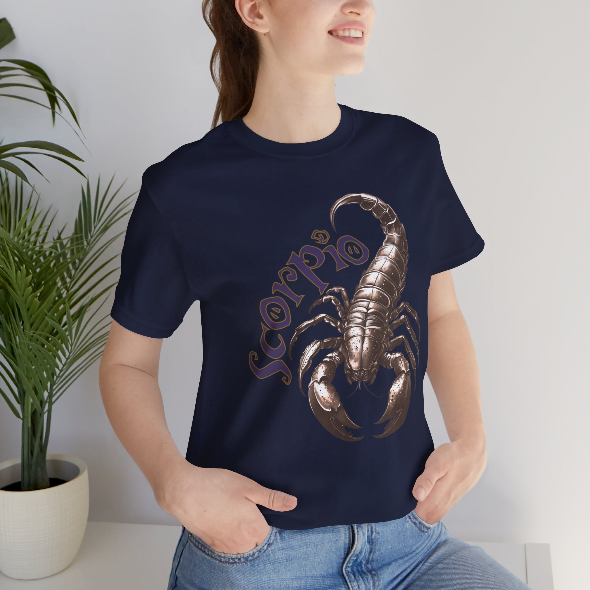 Scorpio Bronze graphic Unisex Jersey Short Sleeve Tee