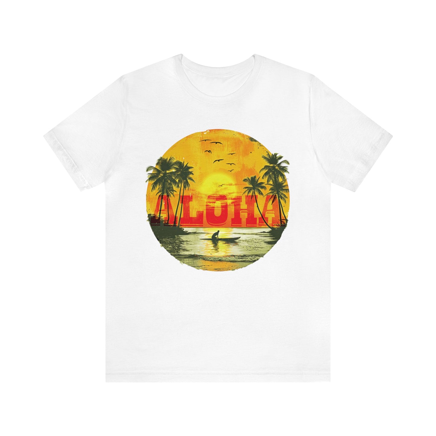 Aloha sunset Unisex Jersey Short Sleeve Tee