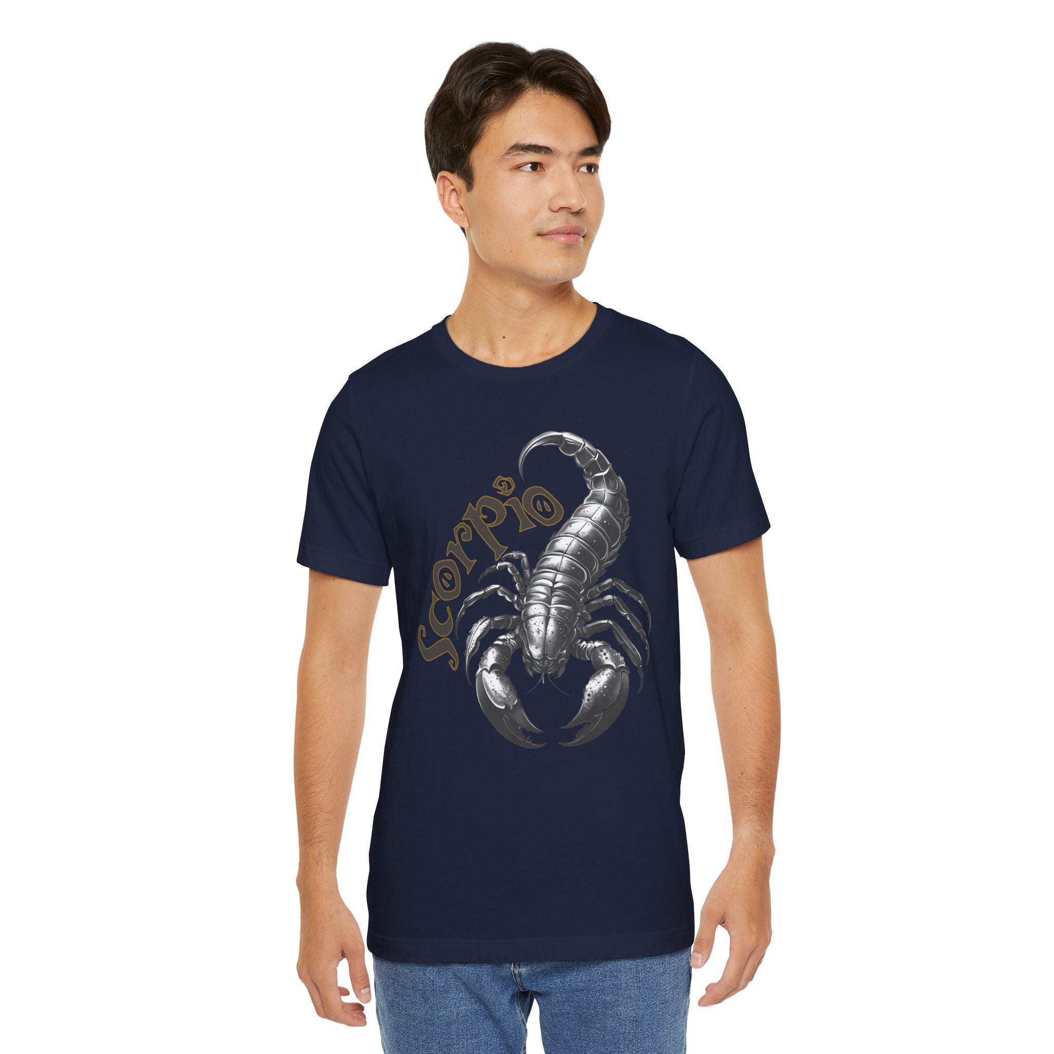Scorpio Black & white Unisex Jersey Short Sleeve Tee