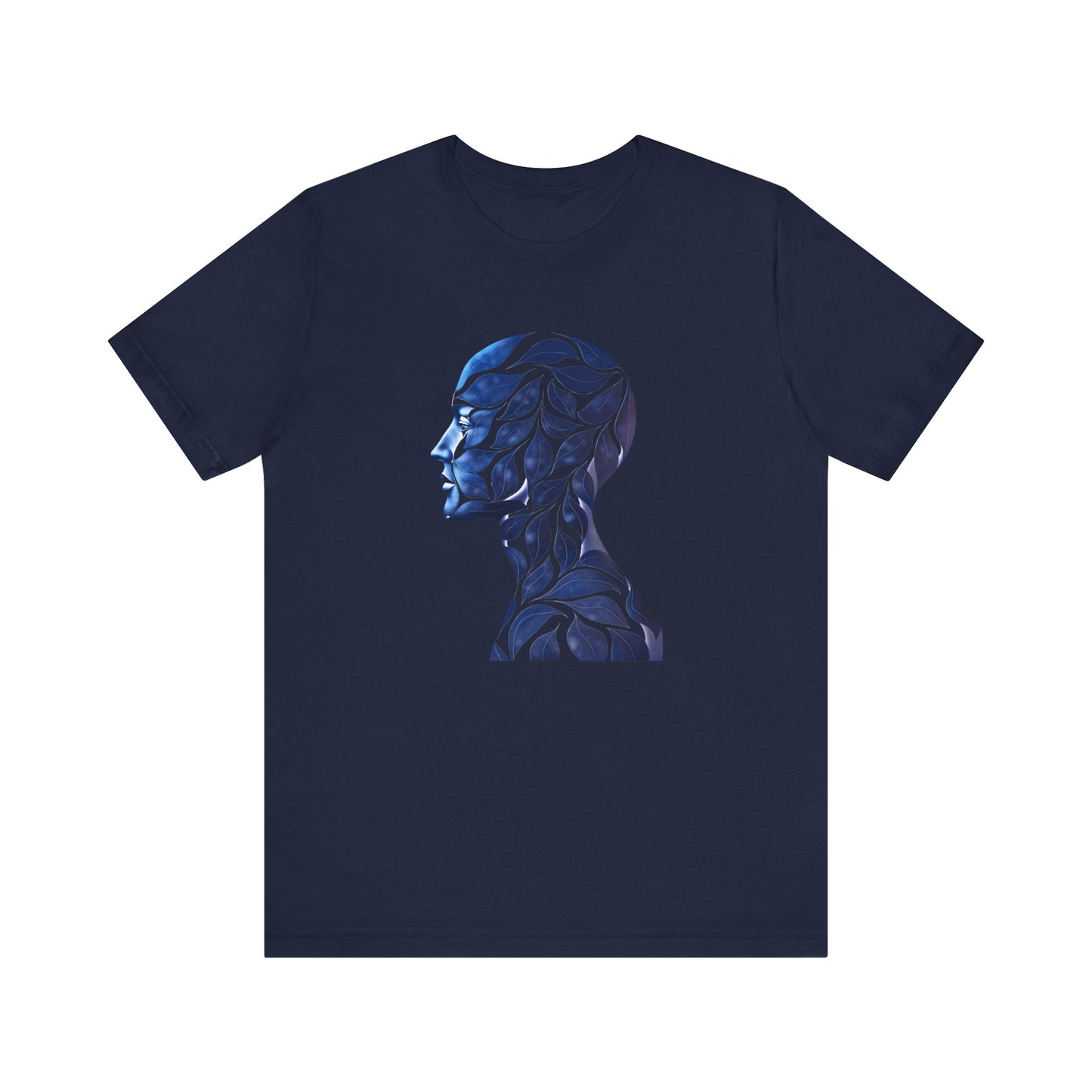 Artistic Profile Tee, Unisex Graphic T-Shirt, Unique Casual Wear, Gift for Art Lovers, Summer Wardrobe Essential