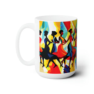 Dancing Ceramic Mug 15oz