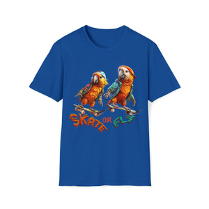 Skate or Fly Unisex Soft style T-Shirt